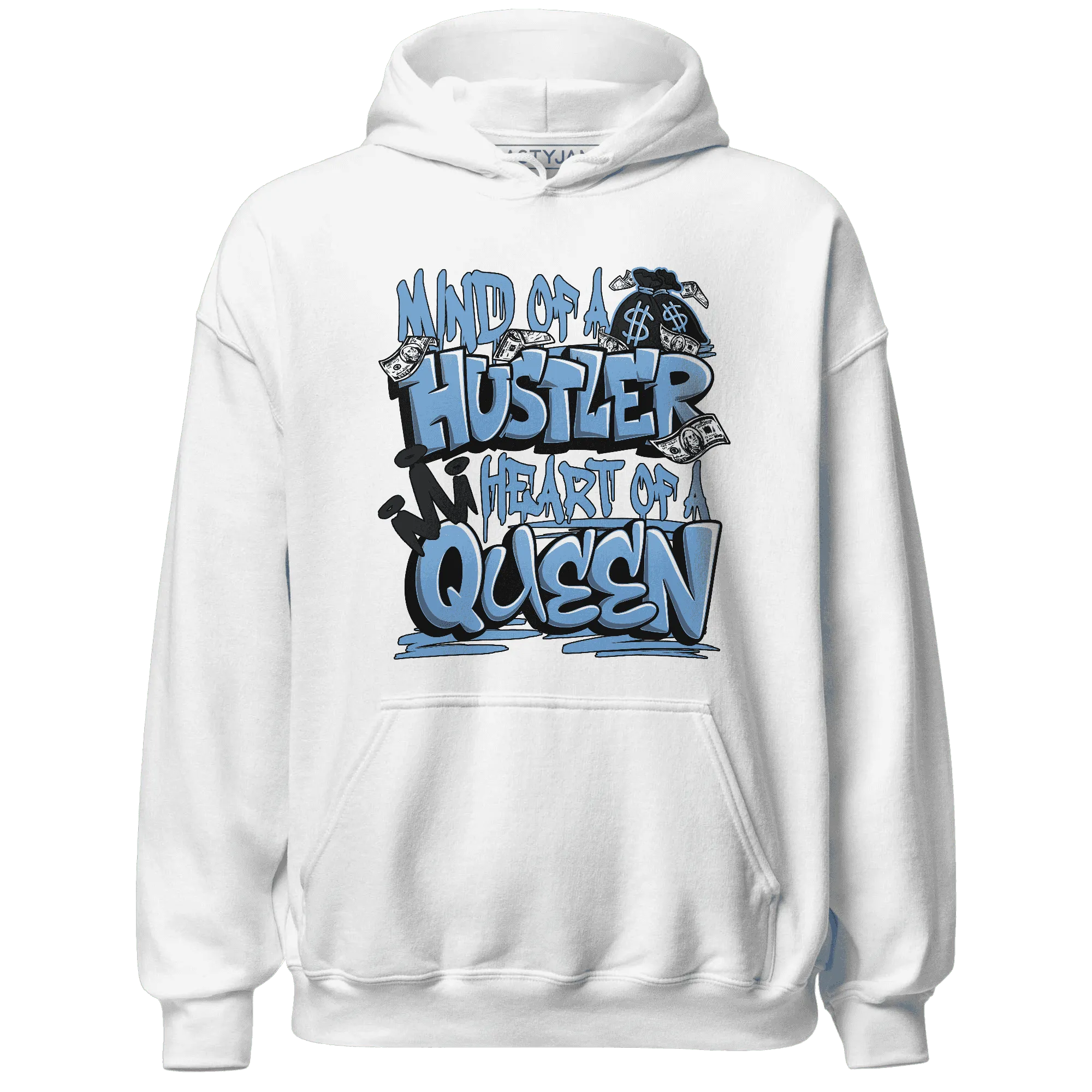 NastyJamz-AM-Plus-Black-Univercitii-Blue-Hoodie-Match-Hustler-Heart-Queen