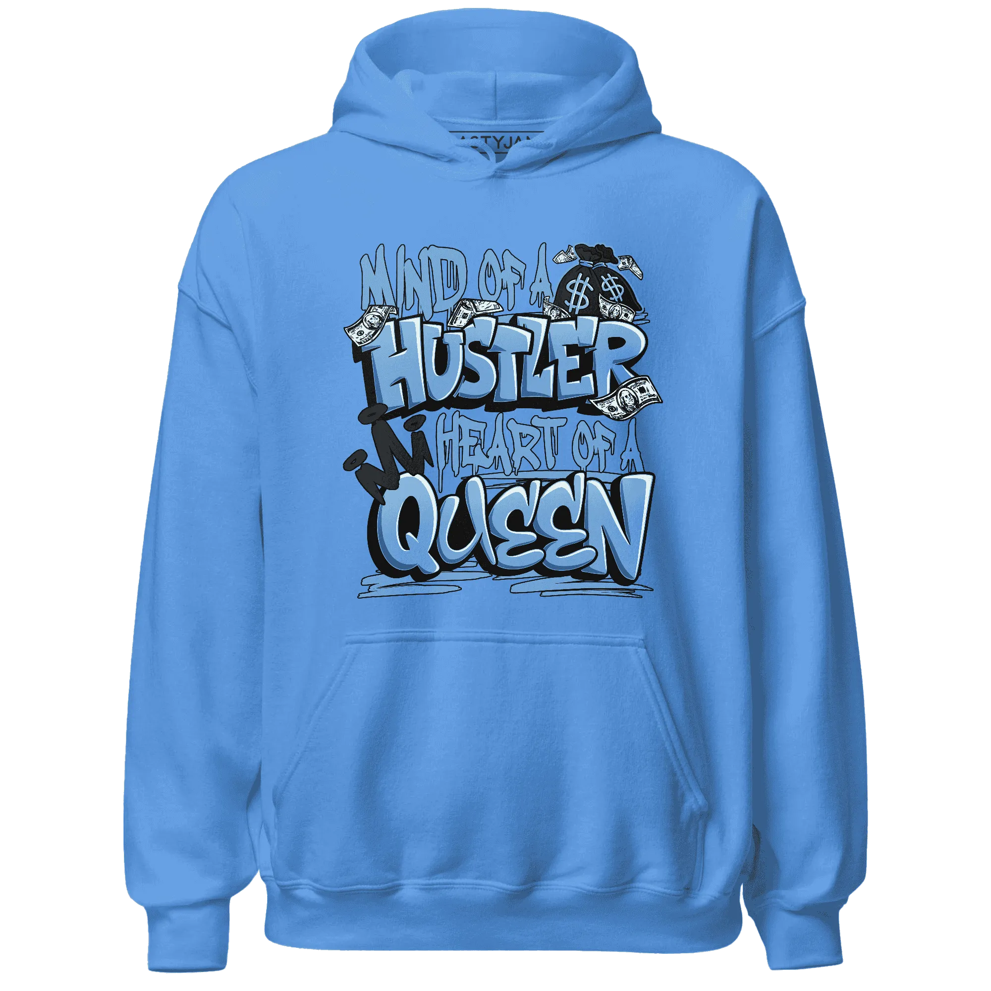NastyJamz-AM-Plus-Black-Univercitii-Blue-Hoodie-Match-Hustler-Heart-Queen