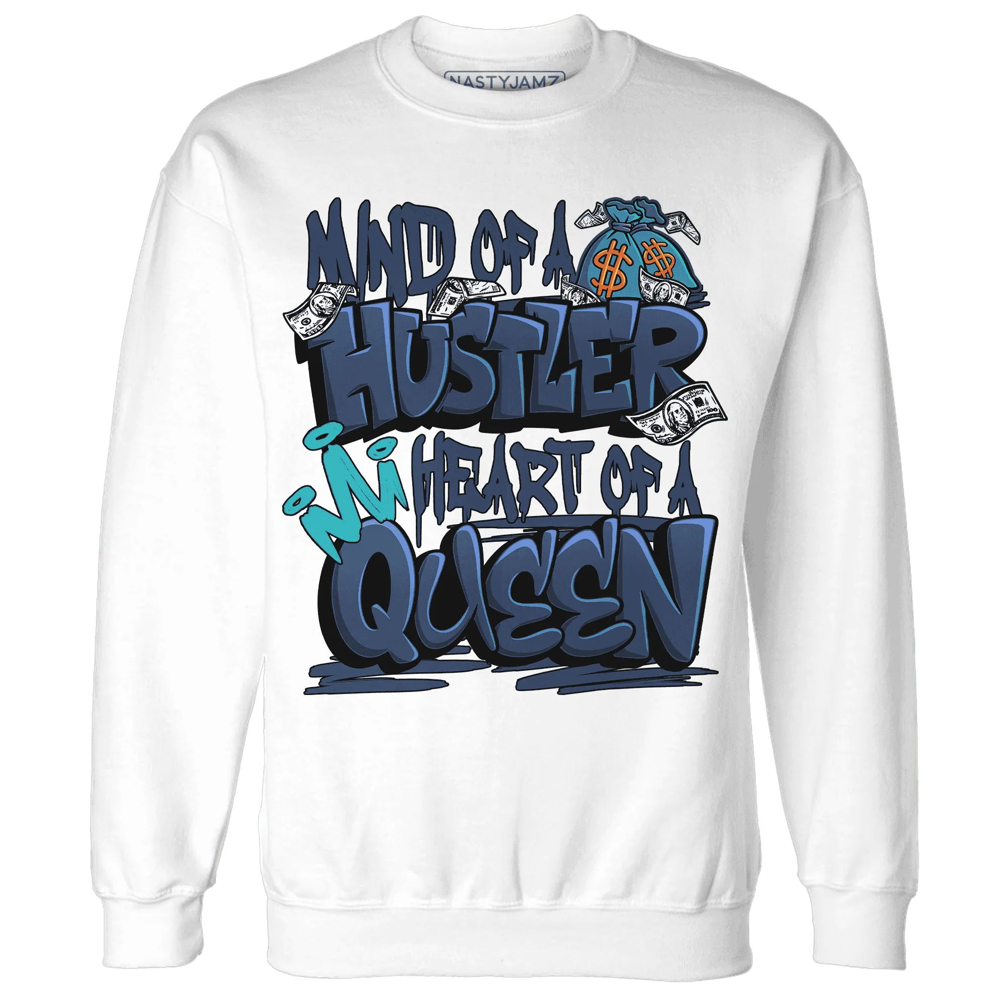 NastyJamz-AM-Plus-Drift-Midnight-Navy-Total-Orange-Dusty-Cactus-Sweatshirt-Match-Hustler-Heart-Queen