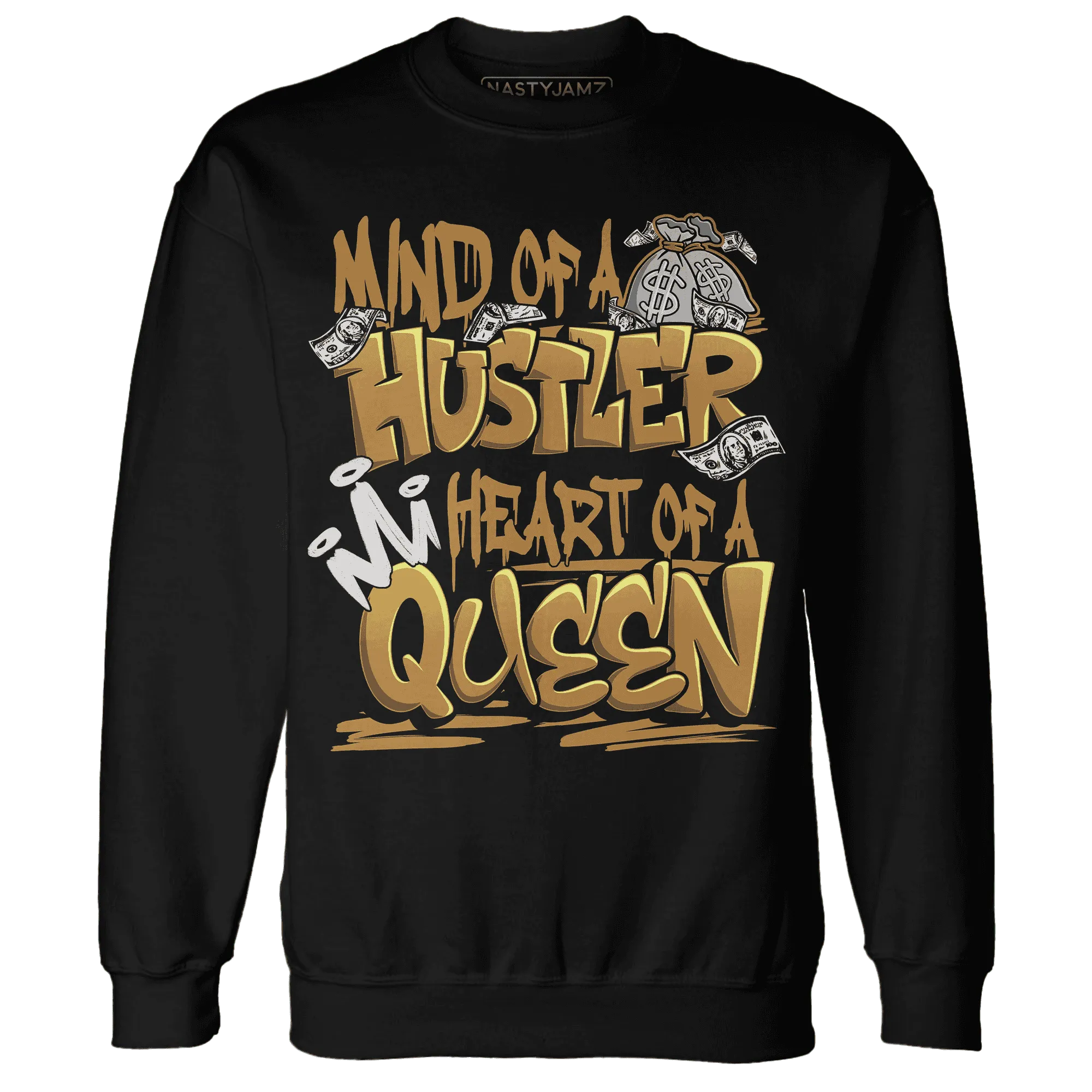 Dunk-Low-Retro-Wheat-Orange-NastyJamz-Sweatshirt-Match-Hustler-Heart-Queen