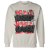 Jumman Jack Universityy Red Sweatshirt Match Hustler Heart Queen - NastyJamz