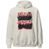 Jumman Jack Universityy Red Hoodie Match Hustler Heart Queen - NastyJamz