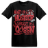 Cherry 12s T Shirt Match Hustler Heart Queen - NastyJamz