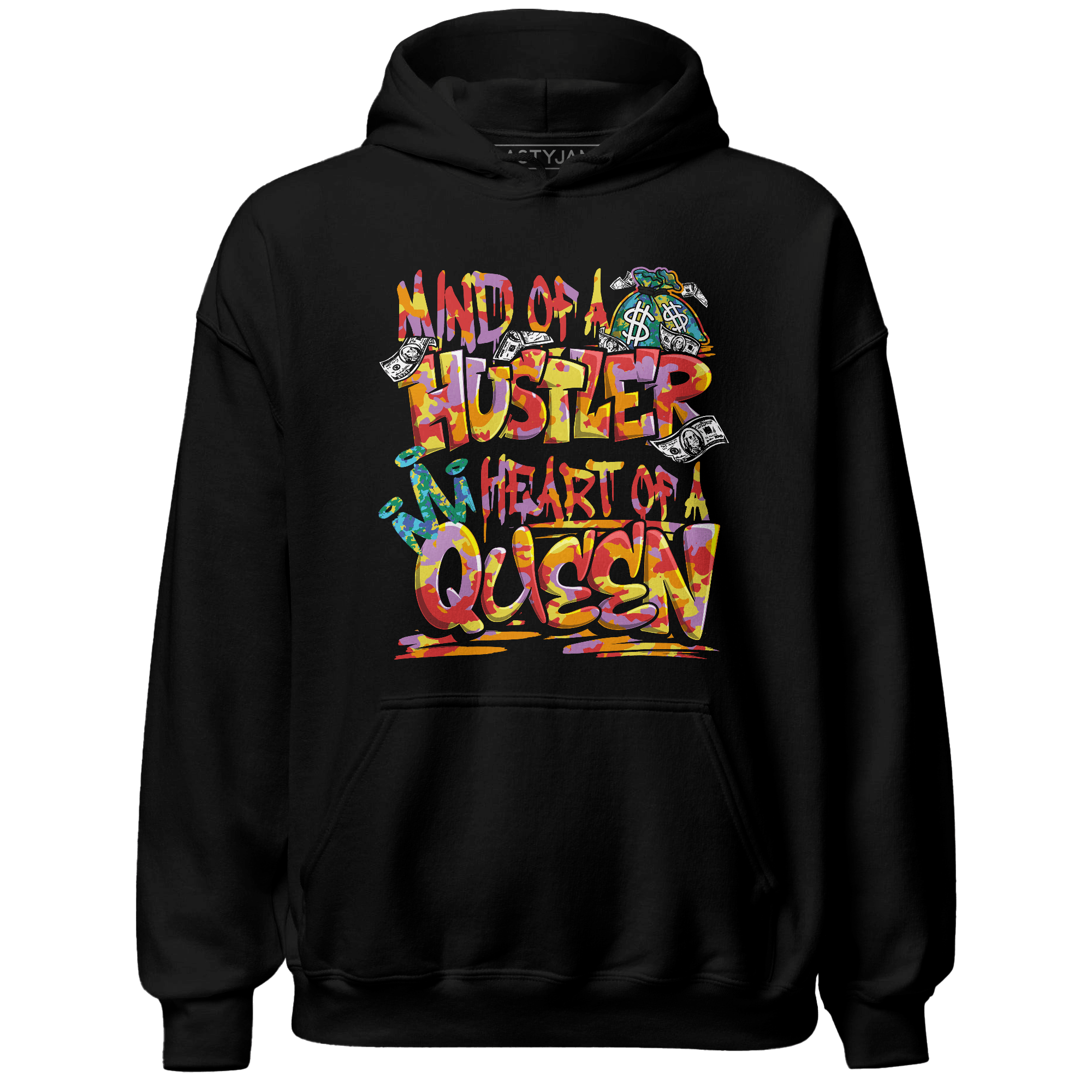 Mid GS Six Championships 1s Hoodie Match Hustler Heart Queen - NastyJamz