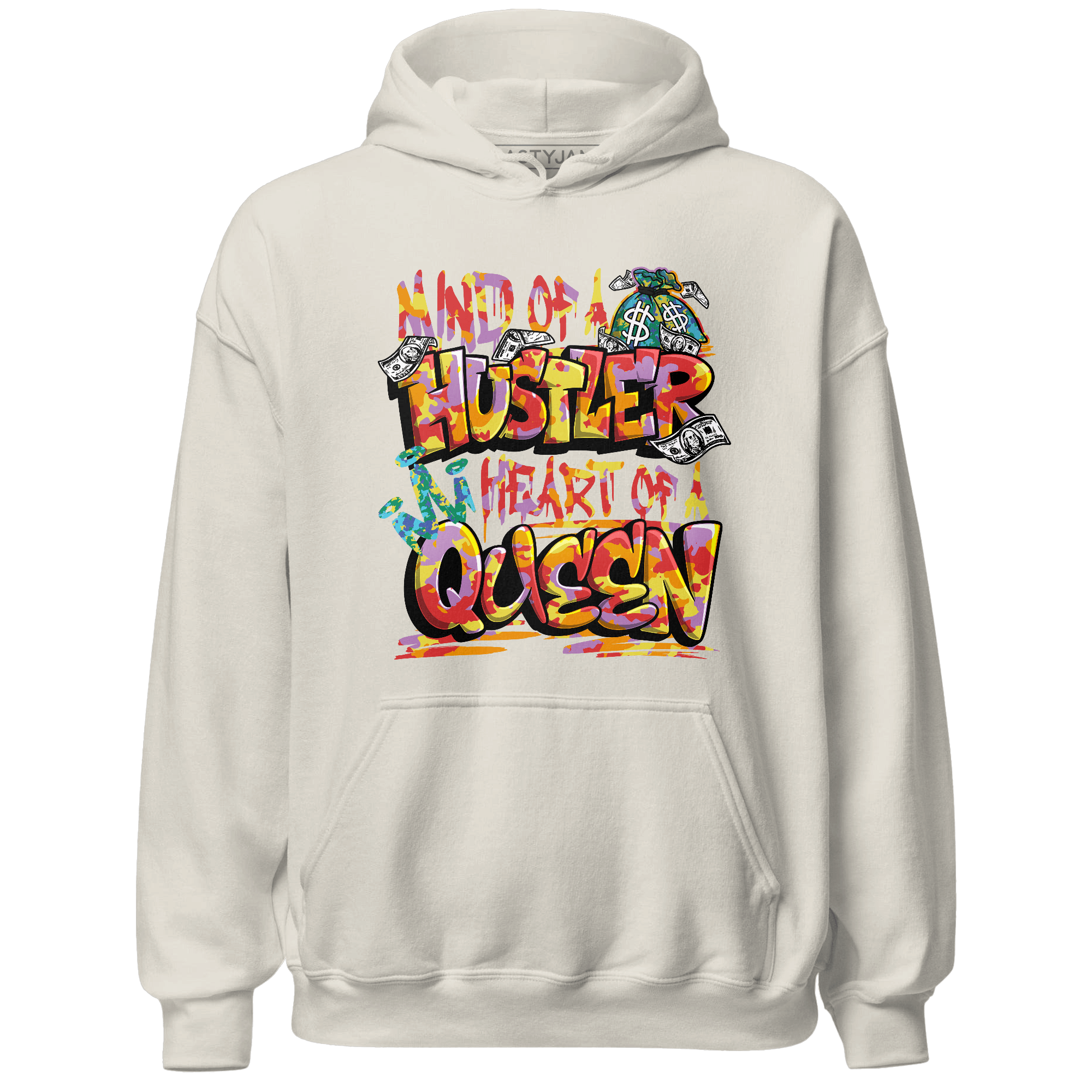 Mid GS Six Championships 1s Hoodie Match Hustler Heart Queen - NastyJamz