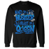 Royal Reimagined 1s Sweatshirt Match Hustler Heart Queen - NastyJamz
