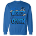 Royal Reimagined 1s Sweatshirt Match Hustler Heart Queen - NastyJamz