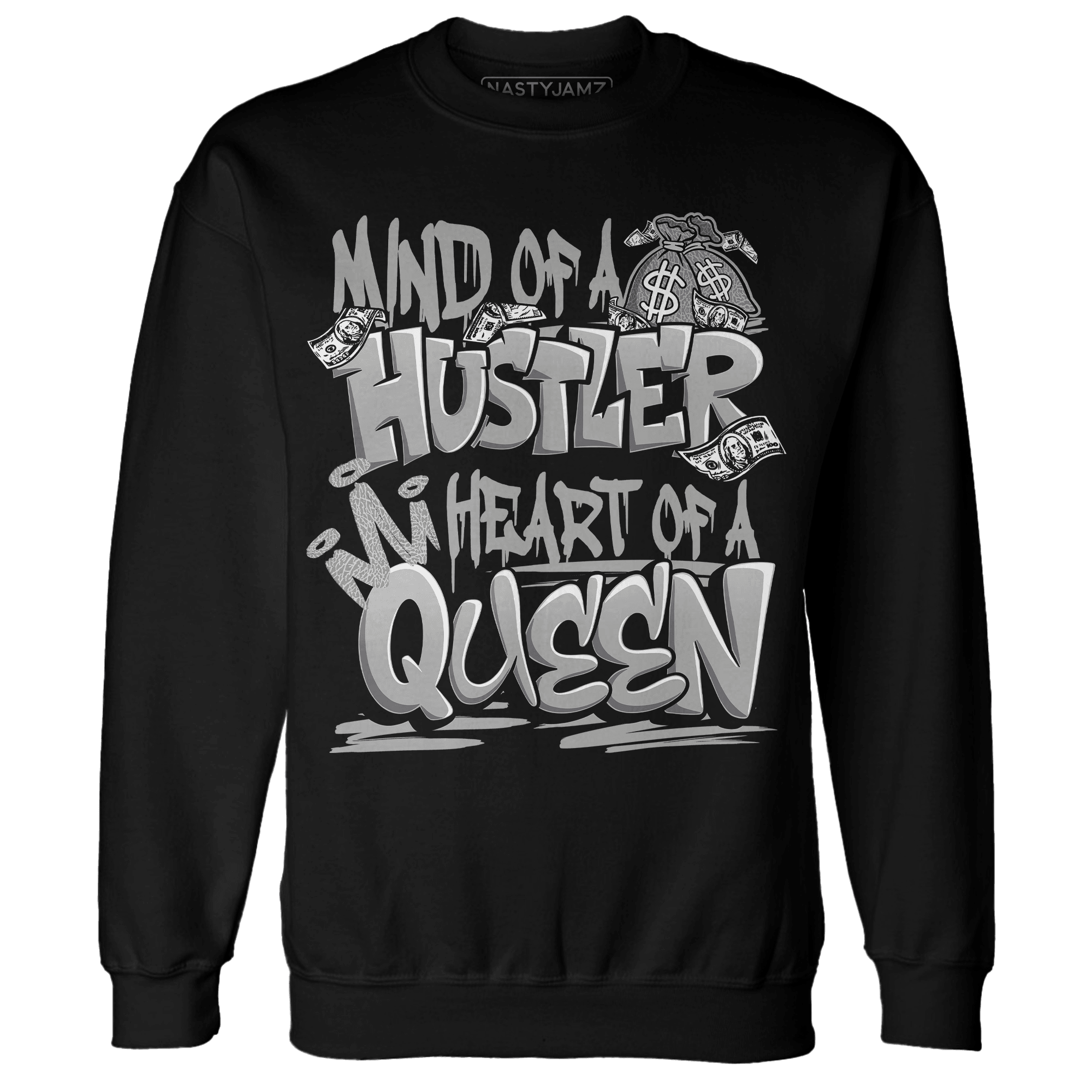 Craft Ivory 3s Sweatshirt Match Hustler Heart Queen - NastyJamz