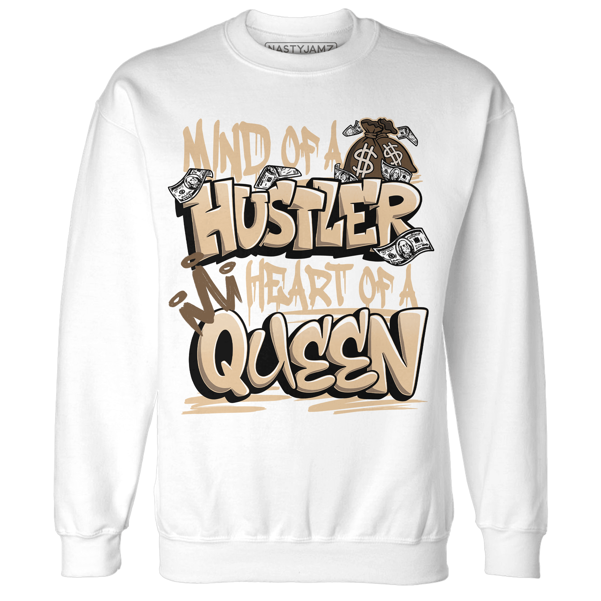 Palomino 3s Sweatshirt Match Hustler Heart Queen - NastyJamz