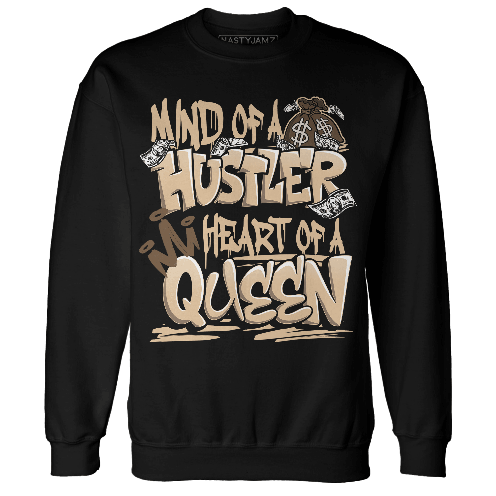 Palomino 3s Sweatshirt Match Hustler Heart Queen - NastyJamz