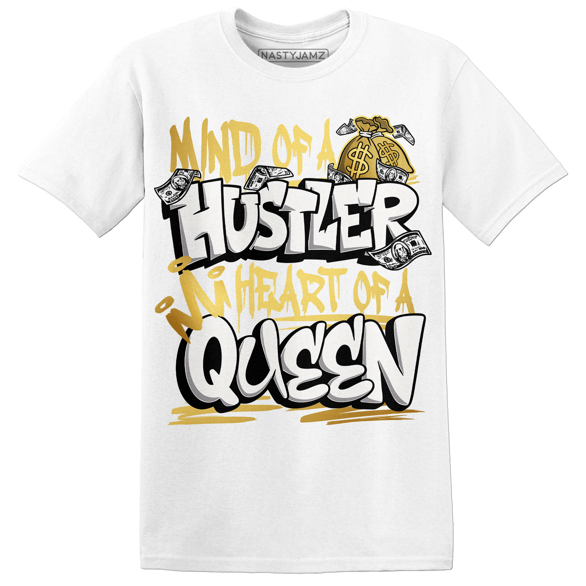 Sail 4s T Shirt Match Hustler Heart Queen - NastyJamz