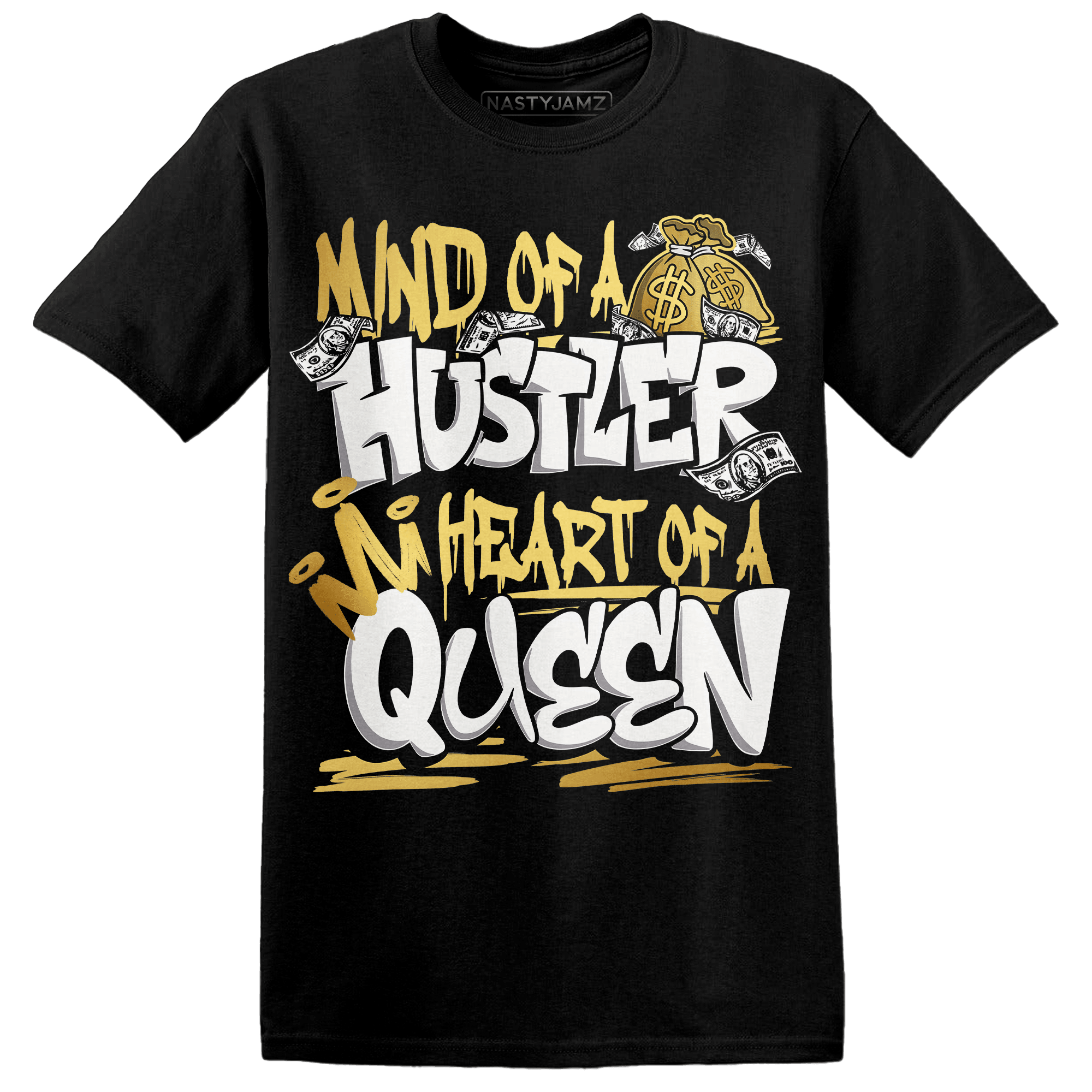 Sail 4s T Shirt Match Hustler Heart Queen - NastyJamz