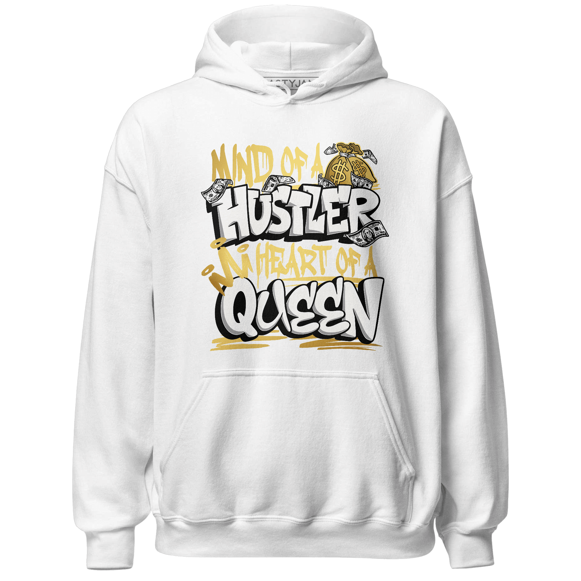 Sail 4s Hoodie Match Hustler Heart Queen - NastyJamz