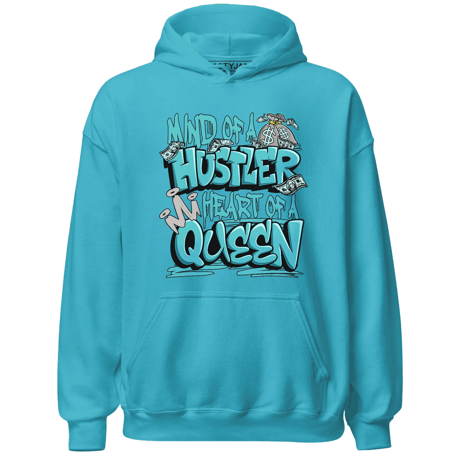 NastyJamz-NBL-Cyan-Burst-9060-Hoodie-Match-Hustler-Heart-Queen