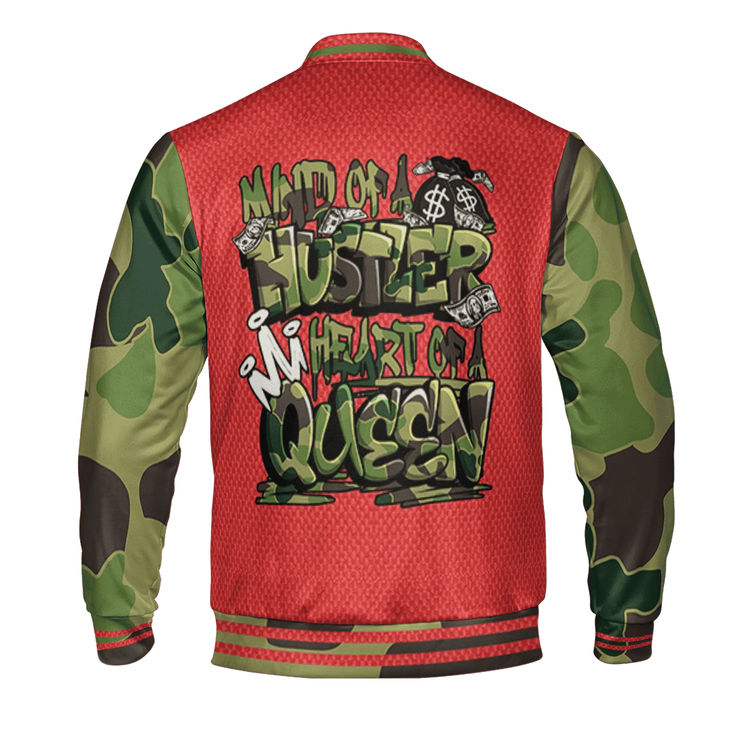 AM-90-Dark-Sage-Solar-Red-NastyJamz-Varsity-Match-Hustler-Heart-Queen