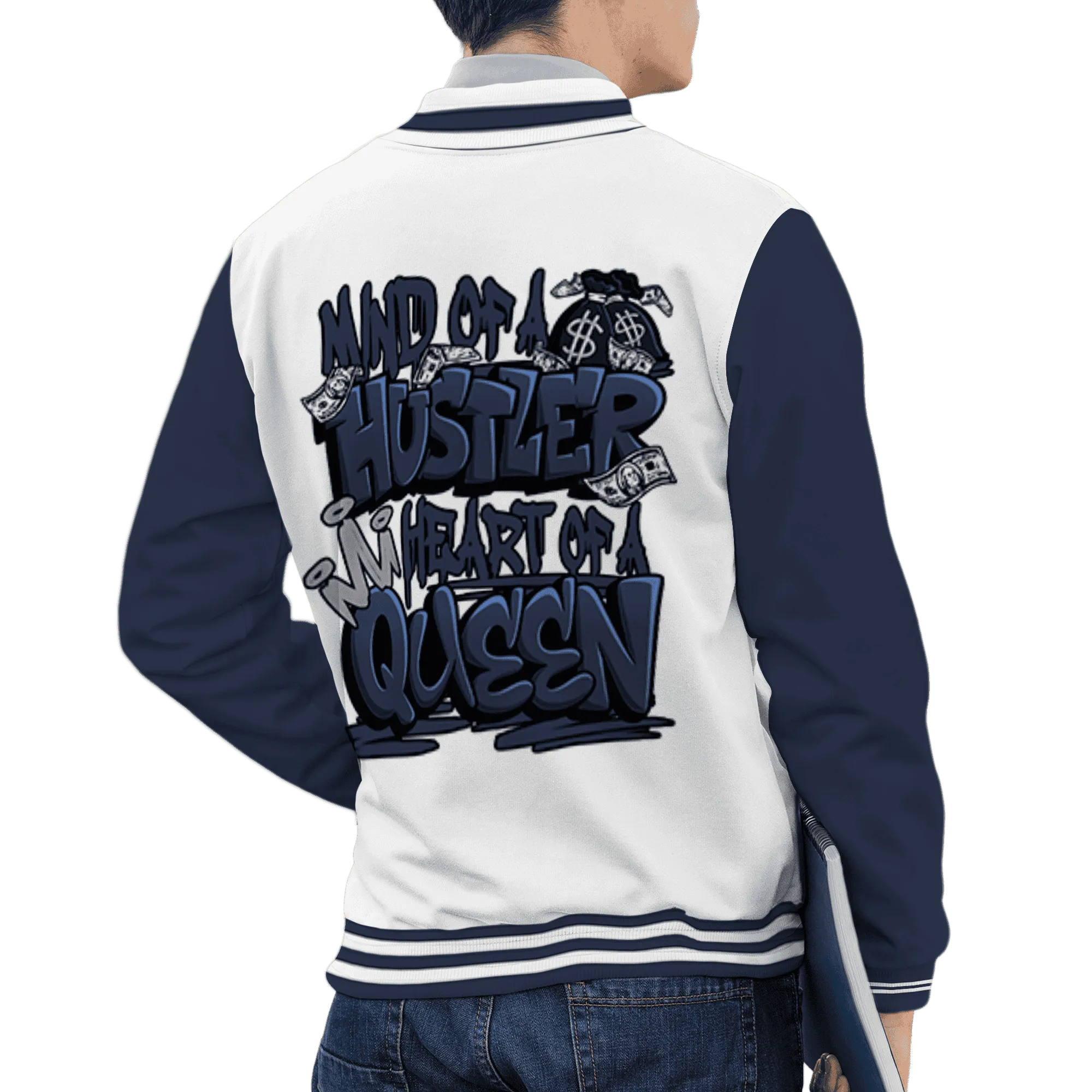 VaporMax-Plus-Midnight-Navy-White-Metallic-Silver-NastyJamz-Varsity-Match-Hustler-Heart-Queen