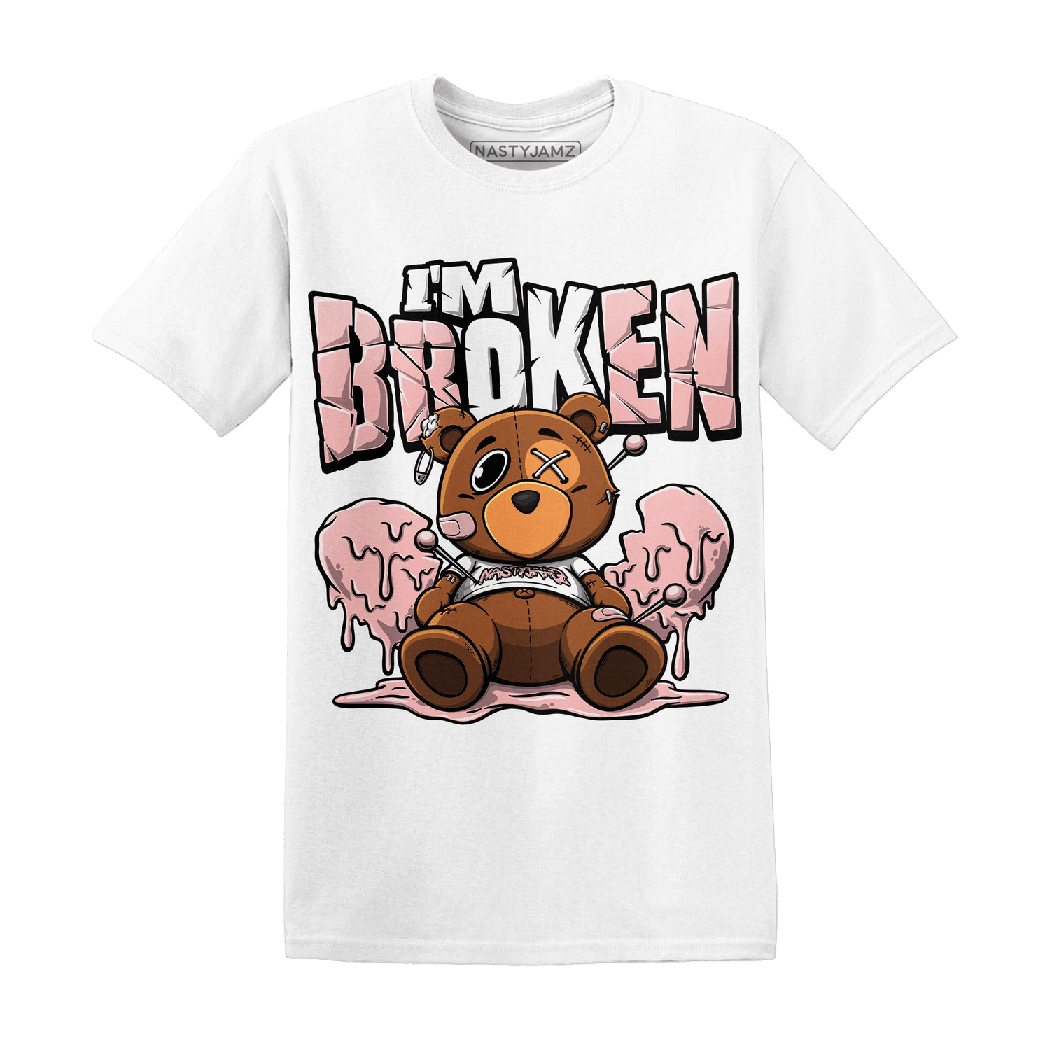 Low Legend Pink 11s T Shirt Match Im Broken BER - NastyJamz