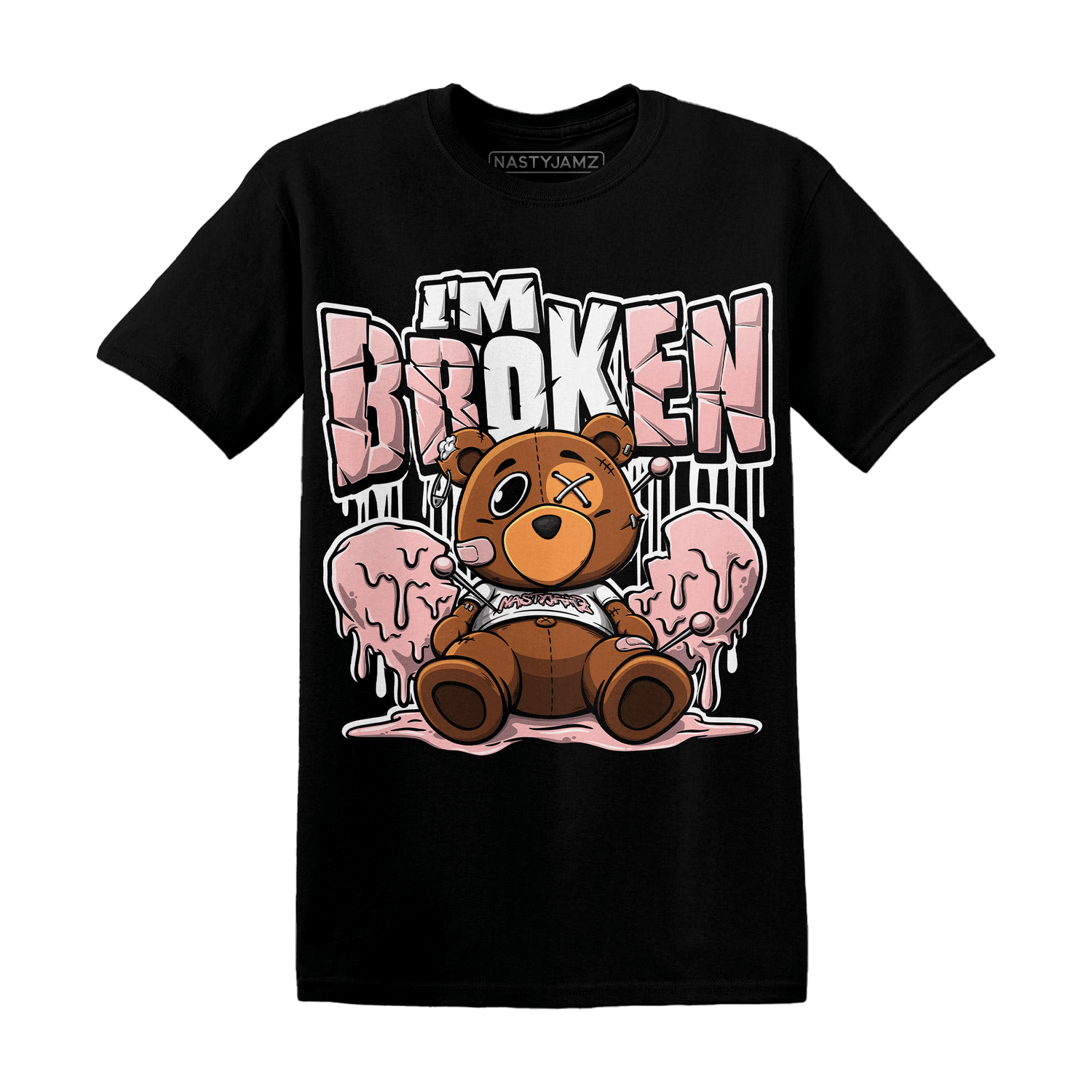 Low Legend Pink 11s T Shirt Match Im Broken BER - NastyJamz