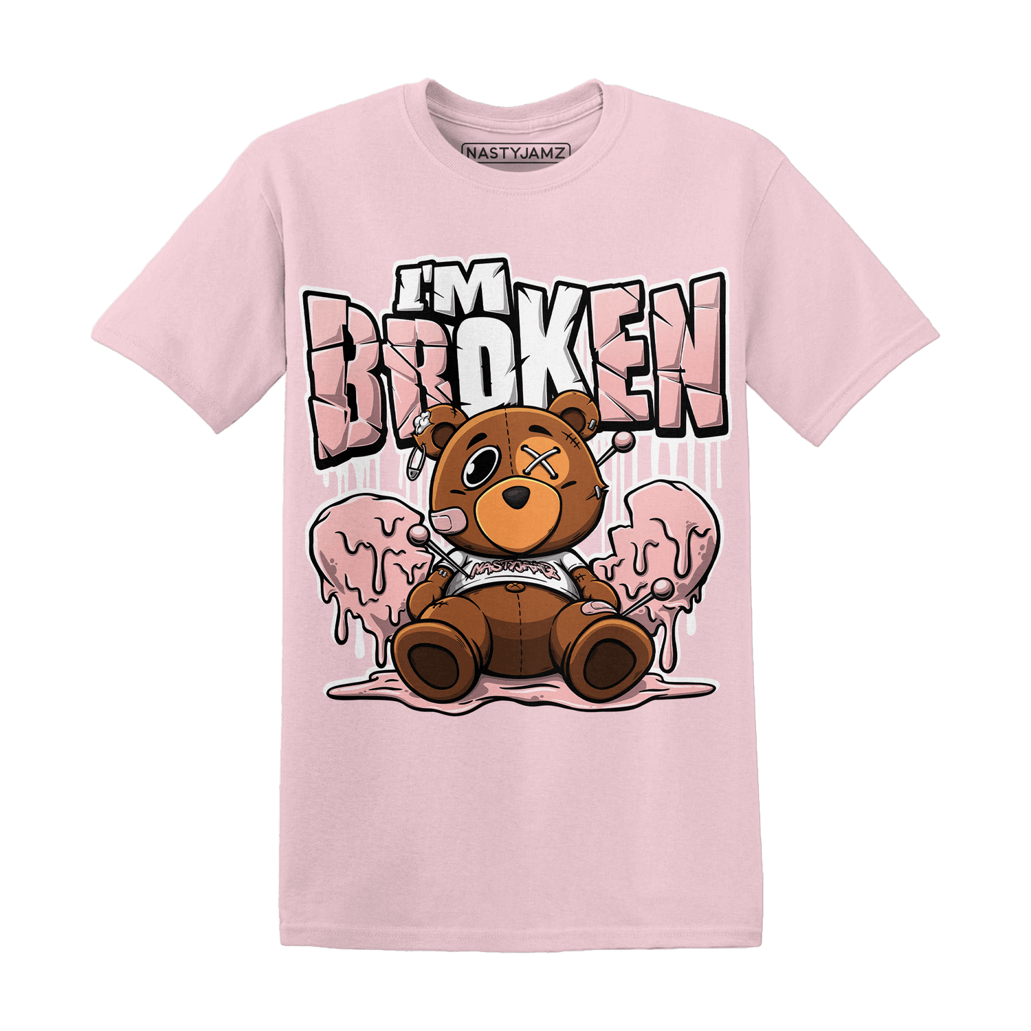 Low Legend Pink 11s T Shirt Match Im Broken BER - NastyJamz