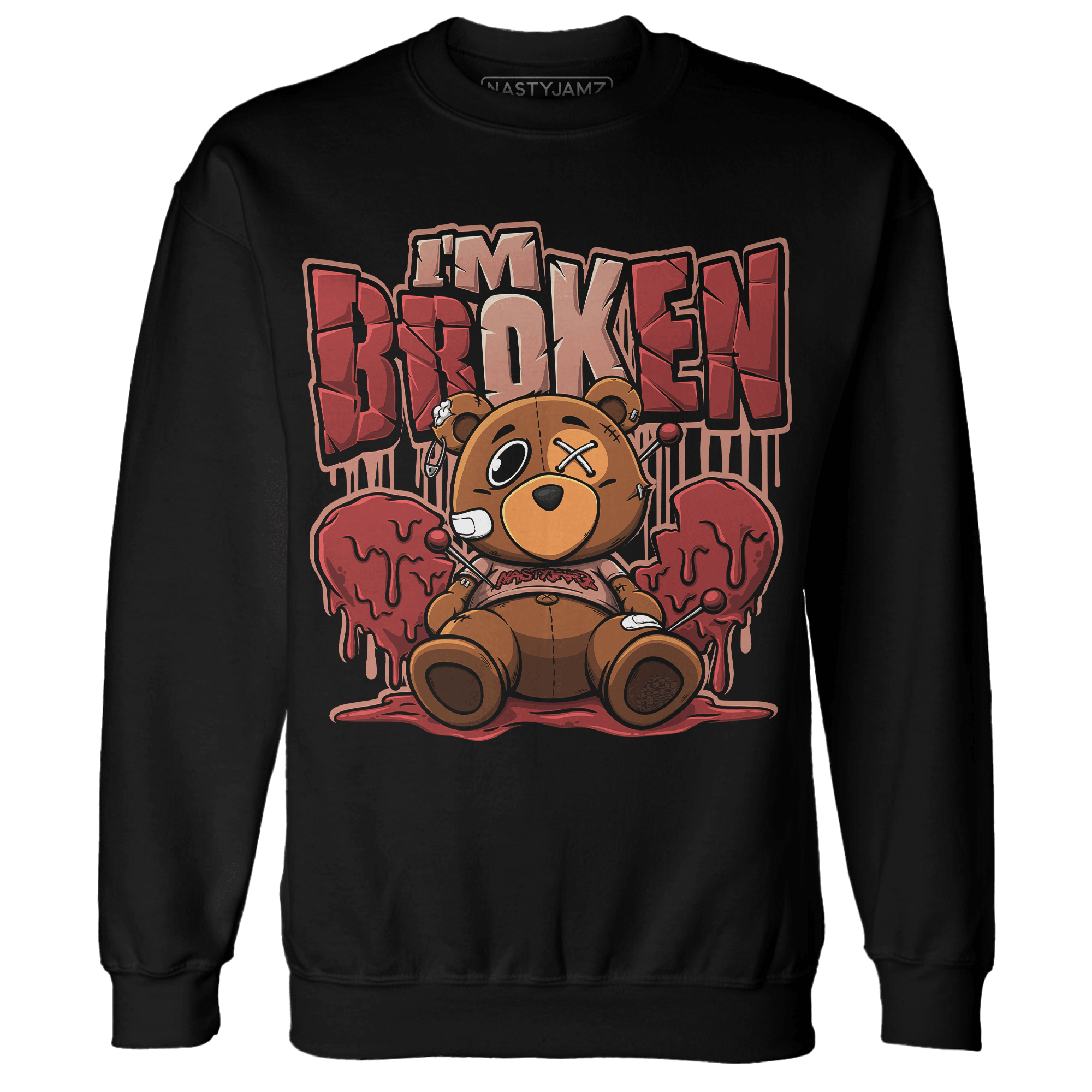 Dune Red 13s Sweatshirt Match Im Broken BER - NastyJamz