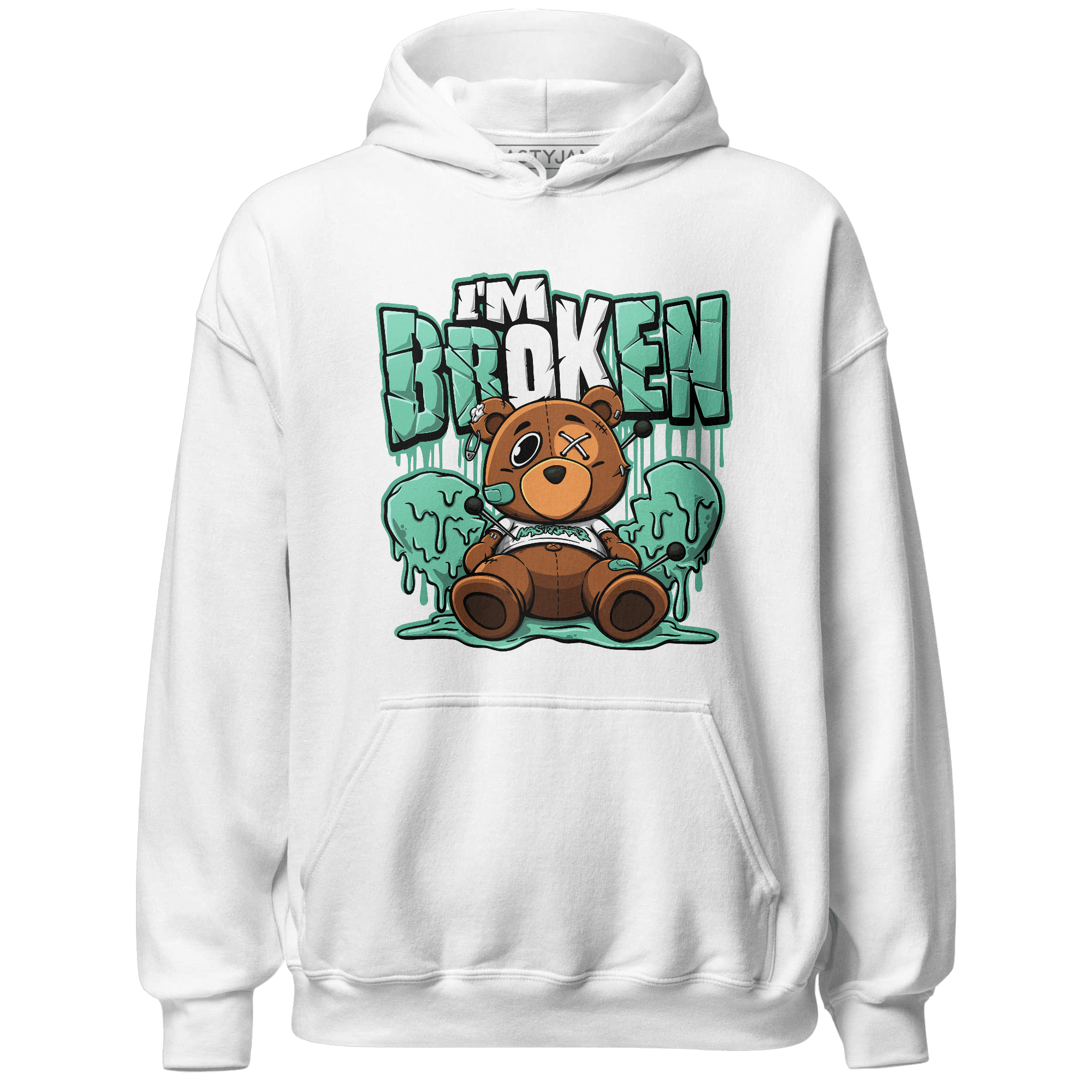 High OG Green Glow 1s Hoodie Match Im Broken BER - NastyJamz