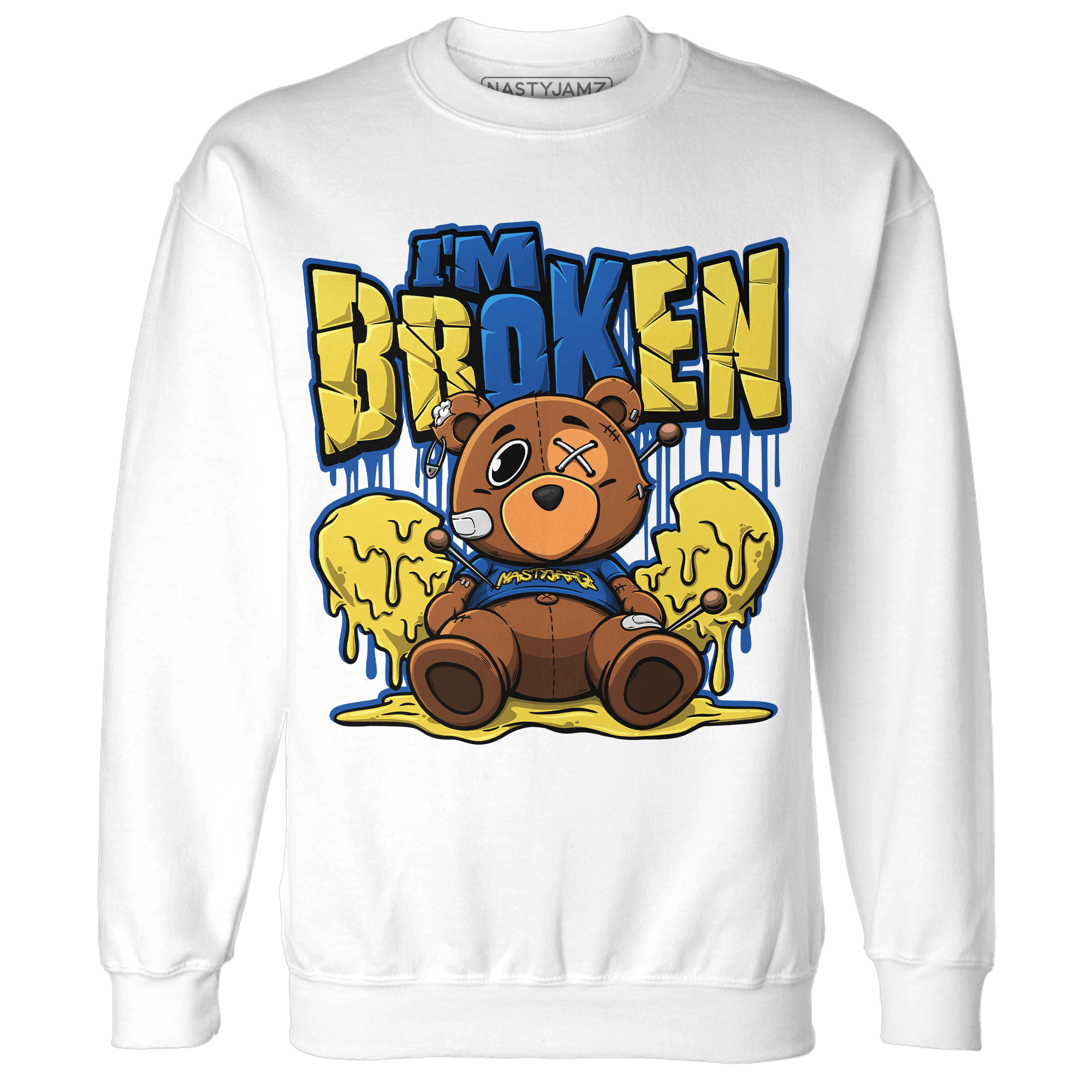 Low OG Canary TVSC 1s Sweatshirt Match Im Broken BER - NastyJamz