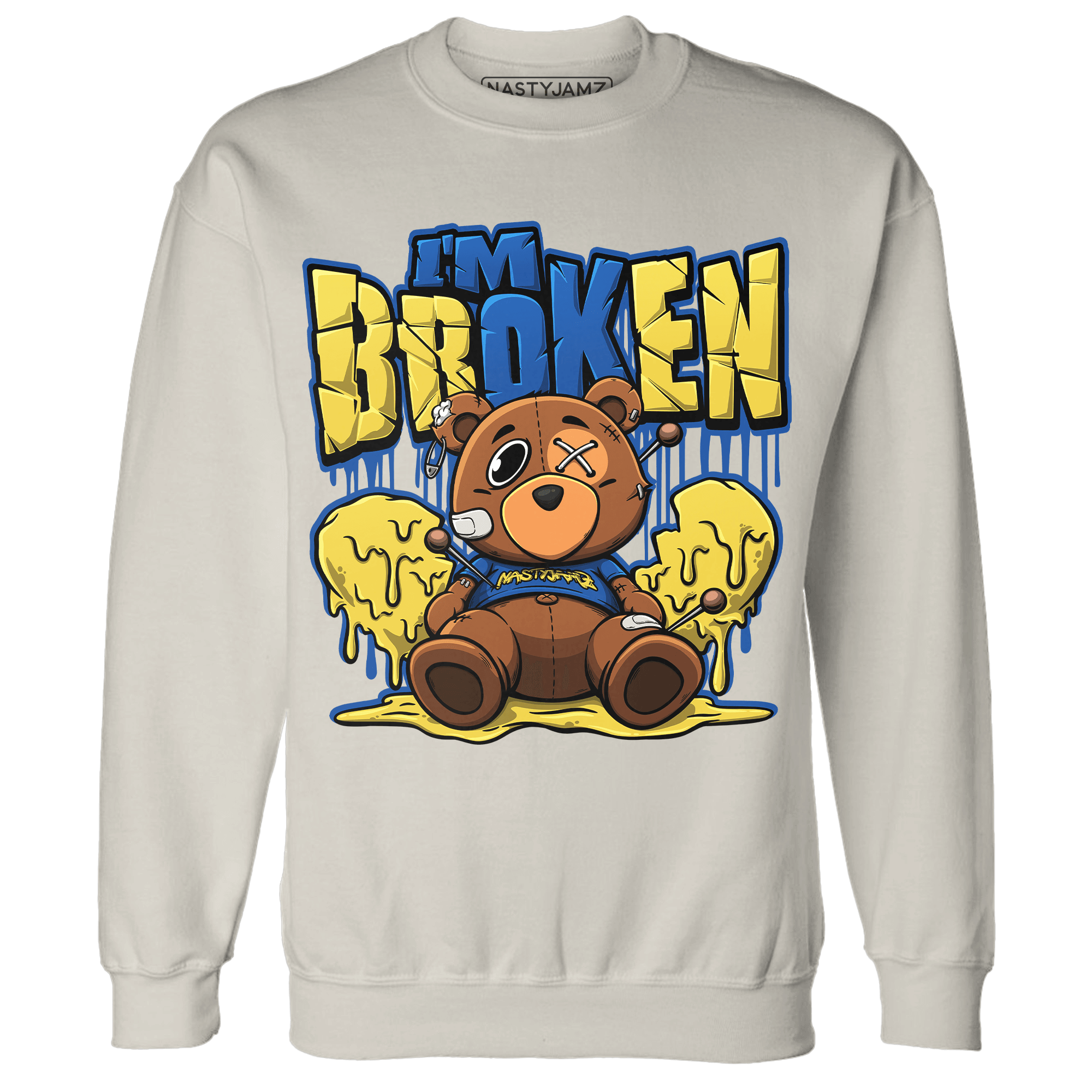 Low OG Canary TVSC 1s Sweatshirt Match Im Broken BER - NastyJamz
