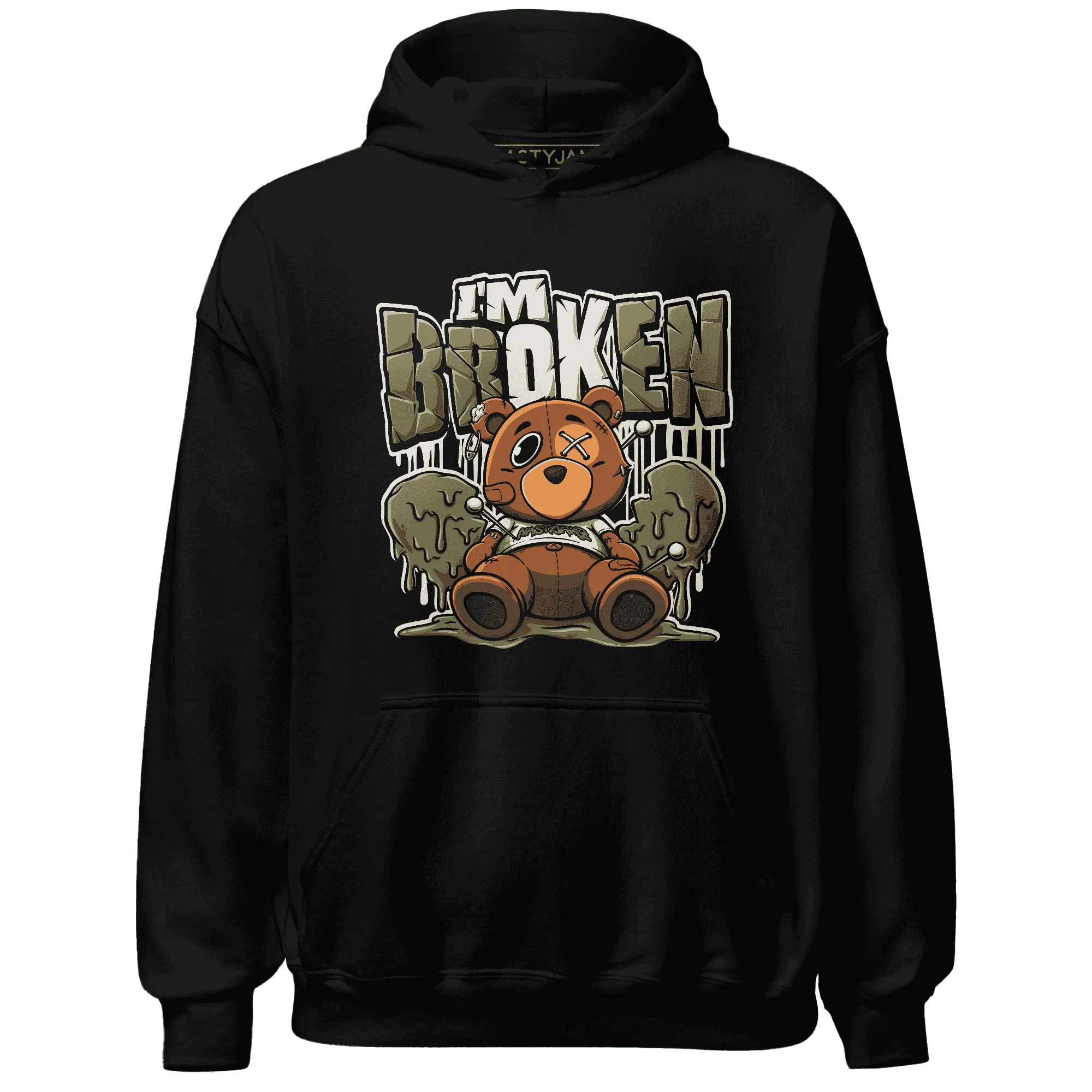 NastyJamz-Medium-Olive-1s-Hoodie-Match-Im-Broken-BER