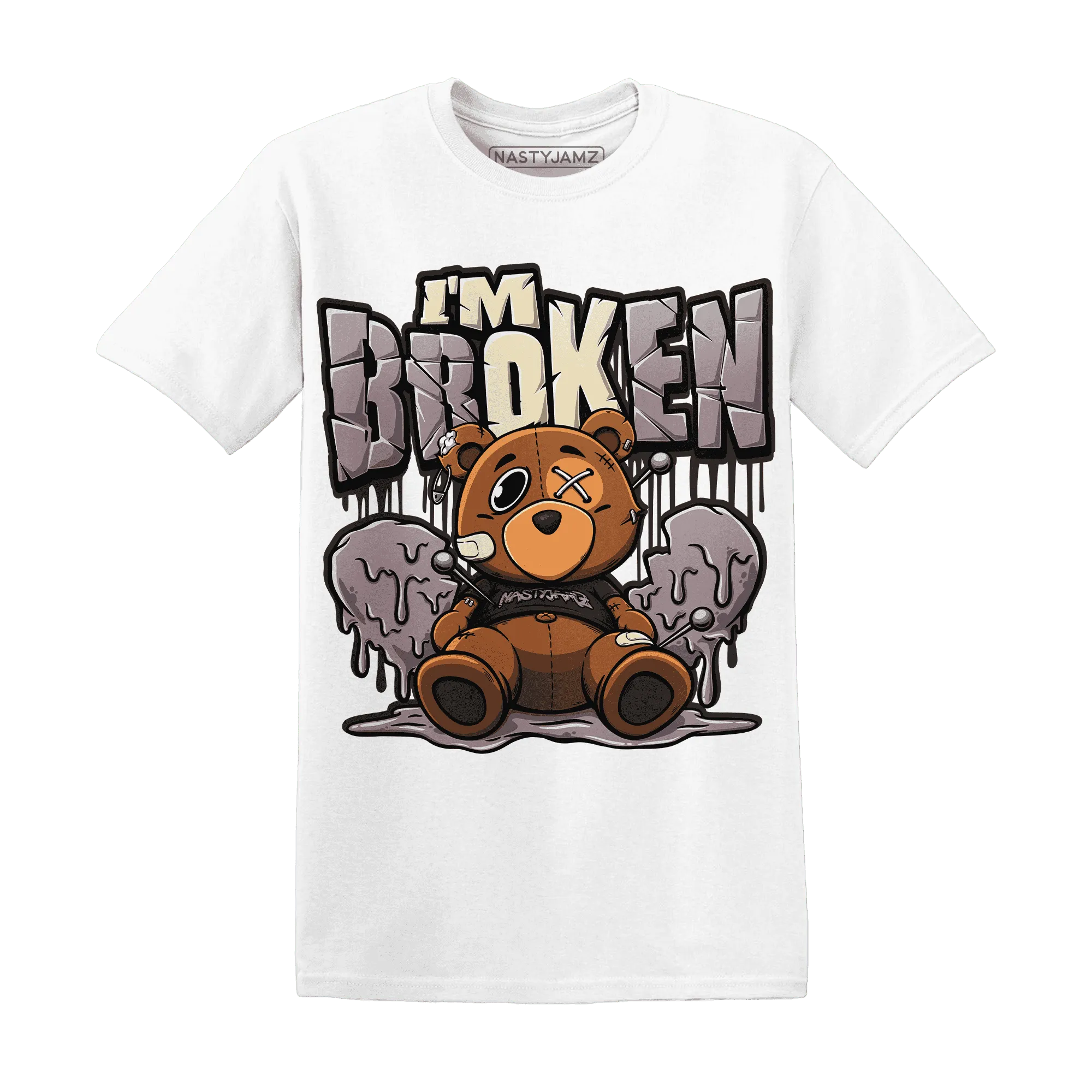 NastyJamz-Black-Violet-Ore-3s-T-Shirt-Match-Im-Broken-BER