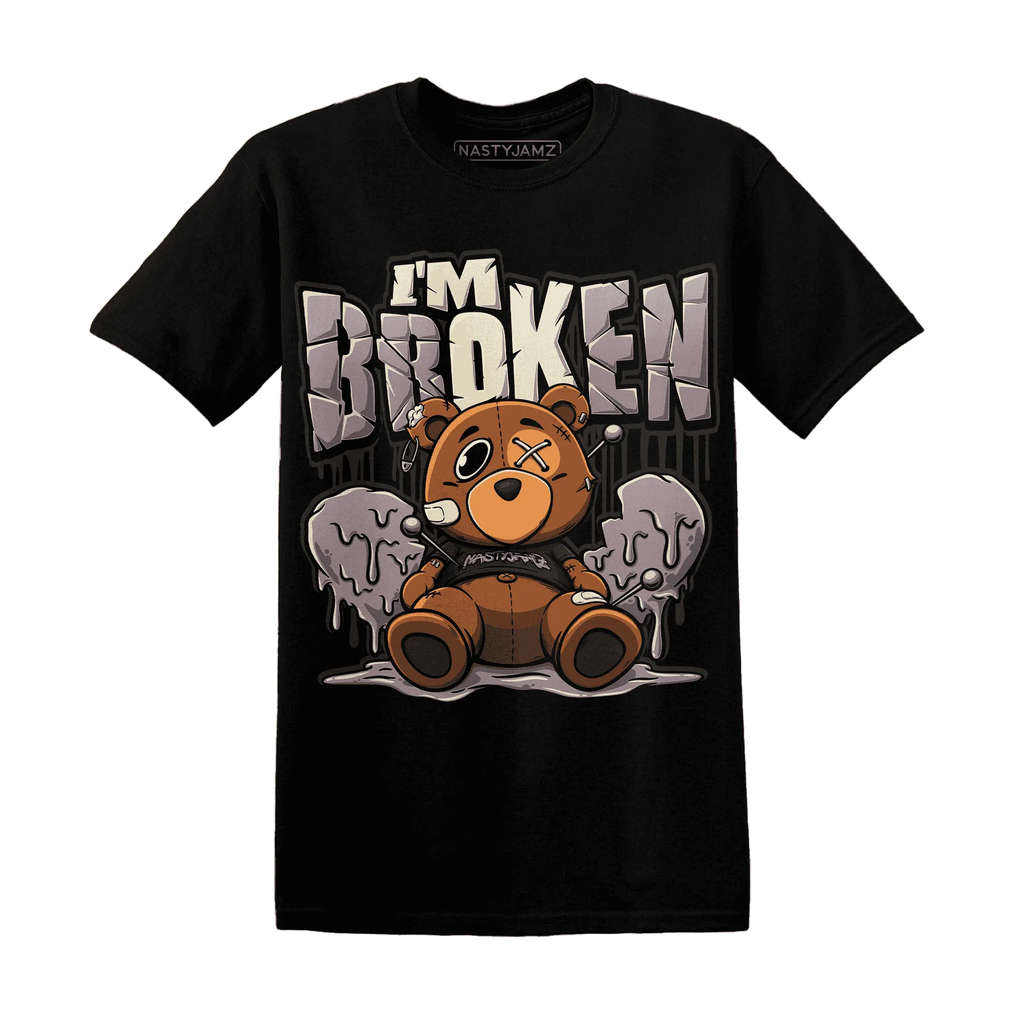 NastyJamz-Black-Violet-Ore-3s-T-Shirt-Match-Im-Broken-BER