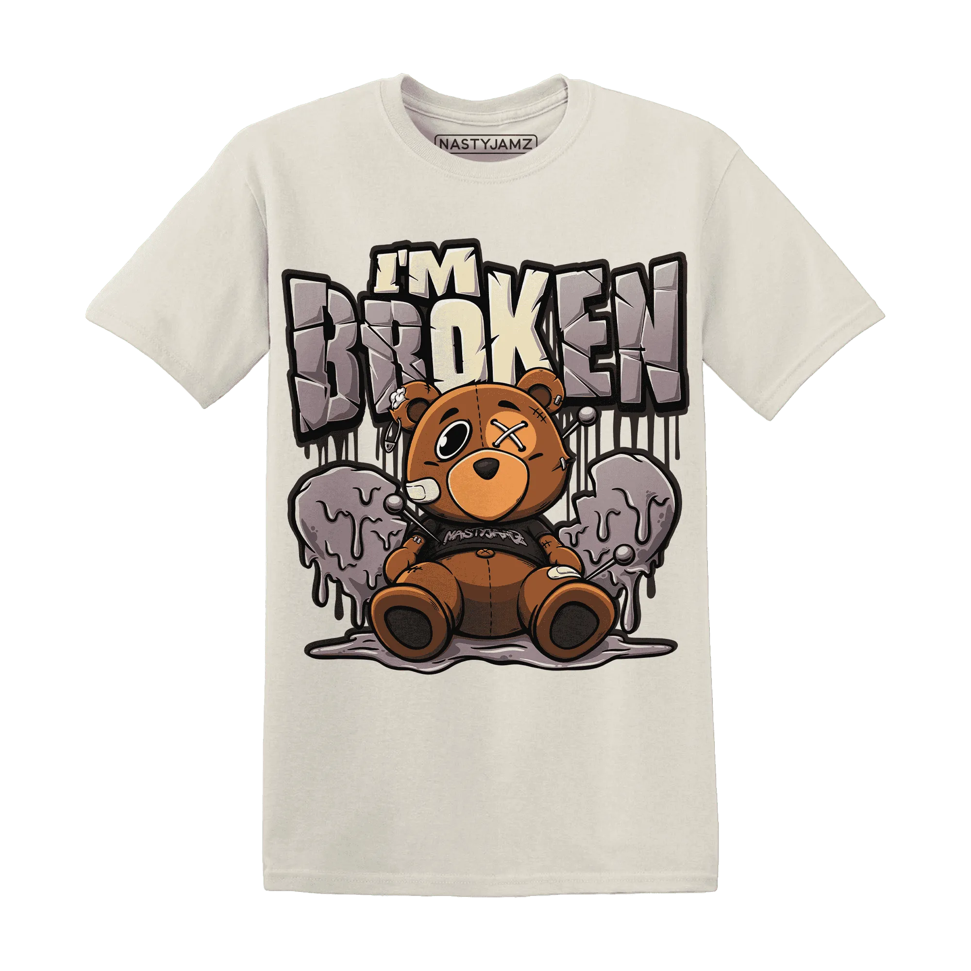 NastyJamz-Black-Violet-Ore-3s-T-Shirt-Match-Im-Broken-BER