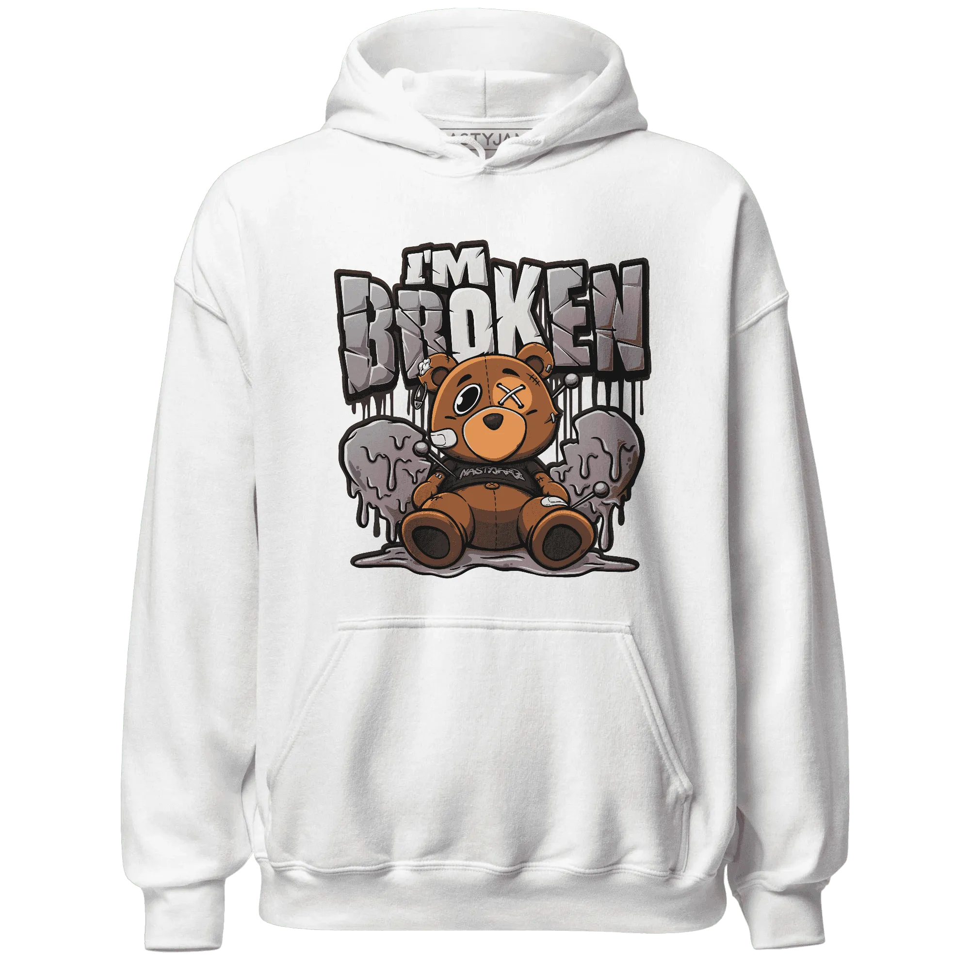 NastyJamz-Black-Violet-Ore-3s-Hoodie-Match-Im-Broken-BER