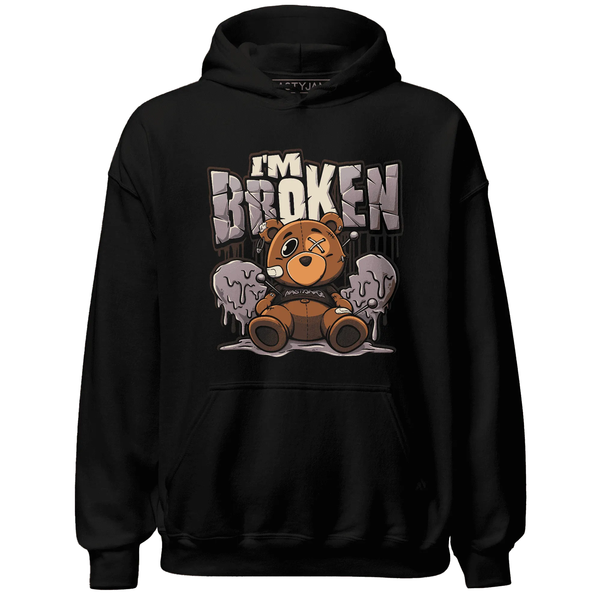NastyJamz-Black-Violet-Ore-3s-Hoodie-Match-Im-Broken-BER