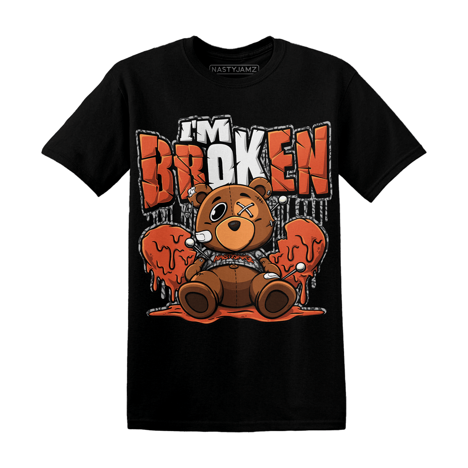 Georgia Peach 3s T Shirt Im Broken BER - NastyJamz