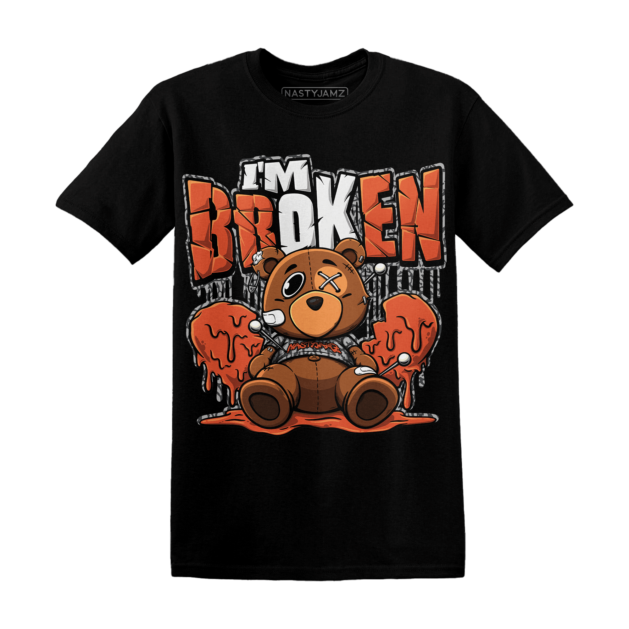 Georgia Peach 3s T Shirt Im Broken BER - NastyJamz