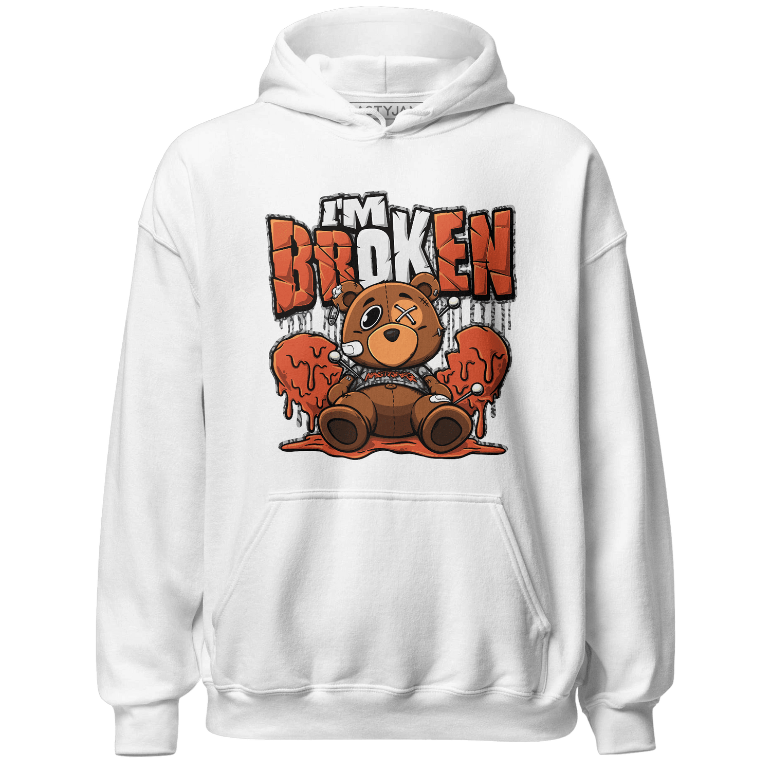 Georgia Peach 3s Hoodie Match Im Broken BER - NastyJamz