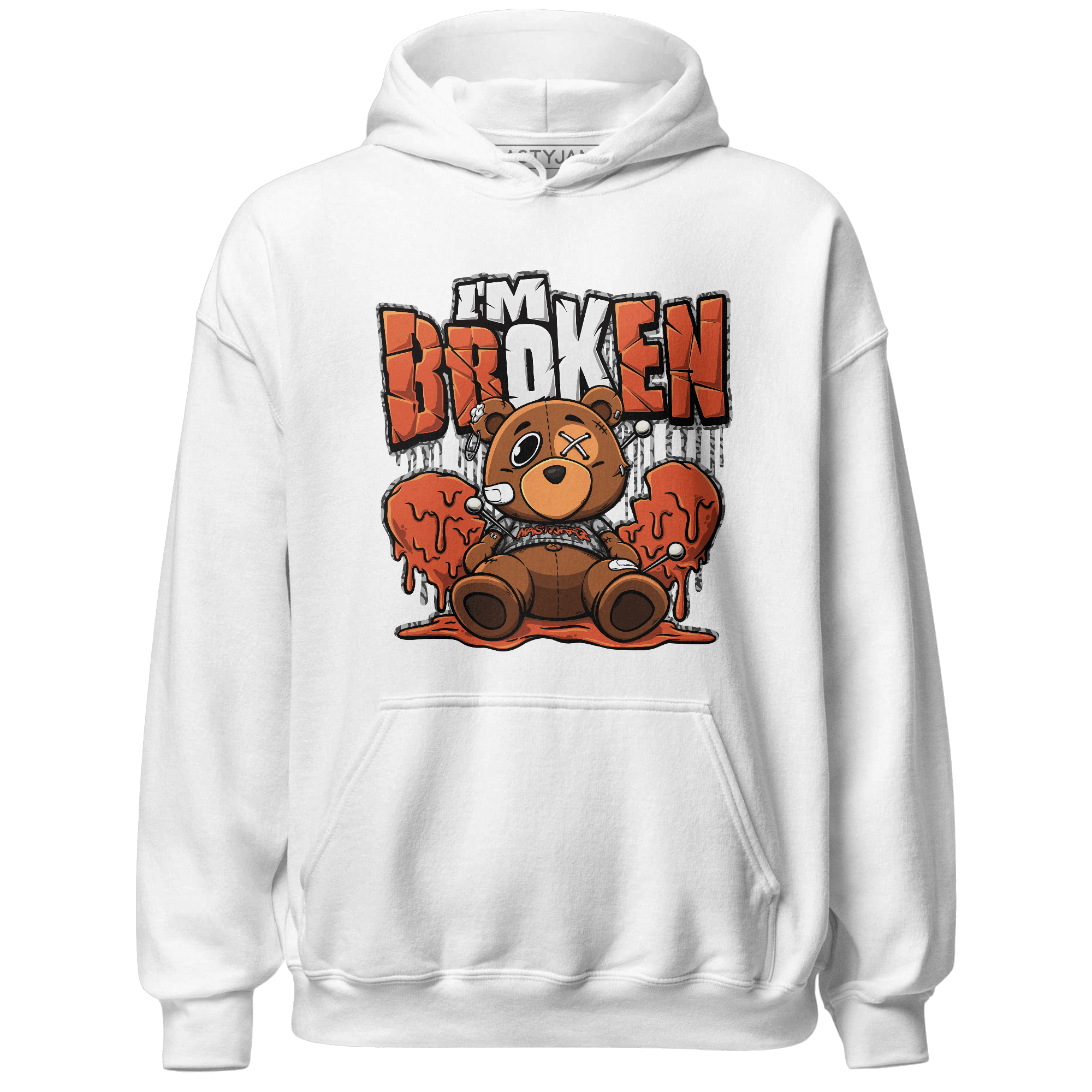 Georgia Peach 3s Hoodie Match Im Broken BER - NastyJamz
