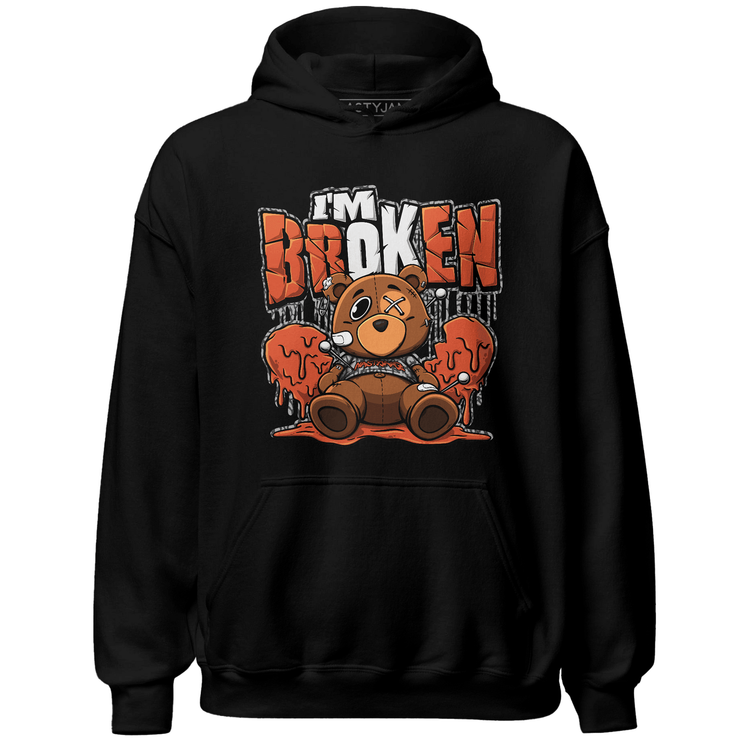 Georgia Peach 3s Hoodie Match Im Broken BER - NastyJamz