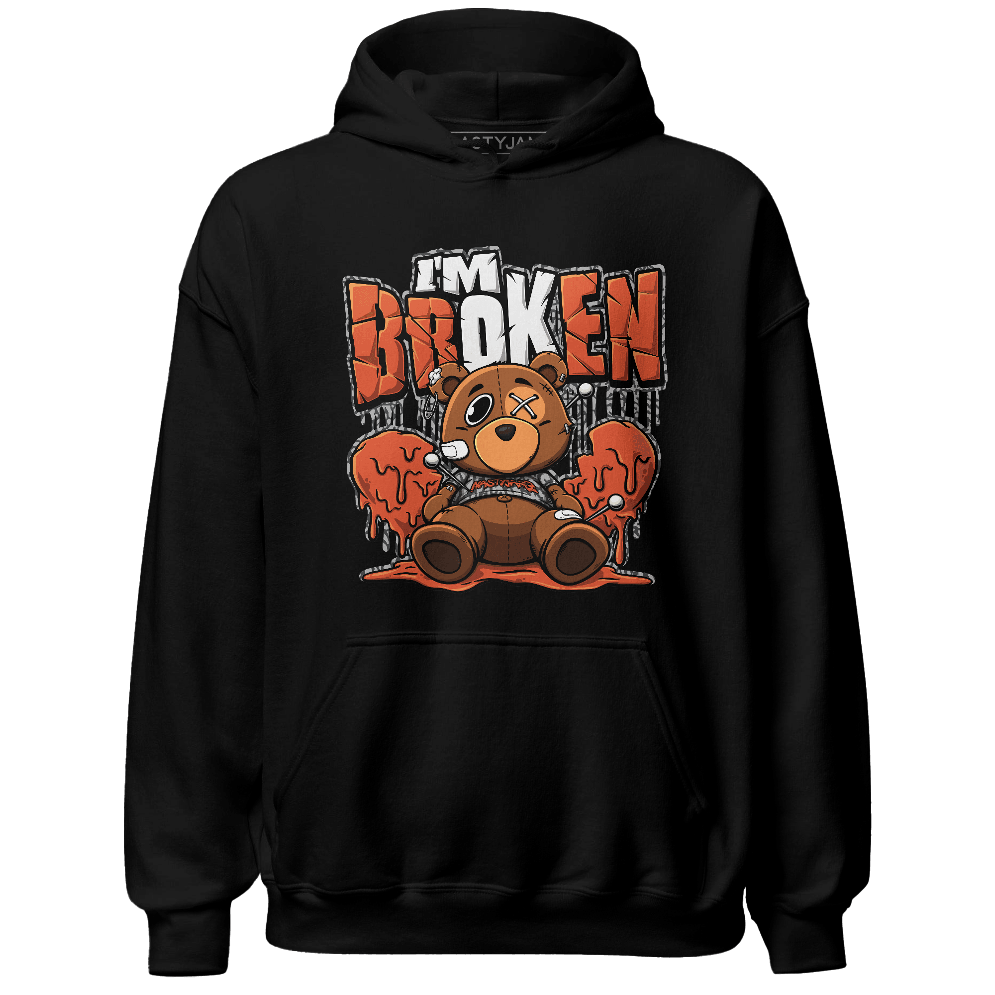 Georgia Peach 3s Hoodie Match Im Broken BER - NastyJamz