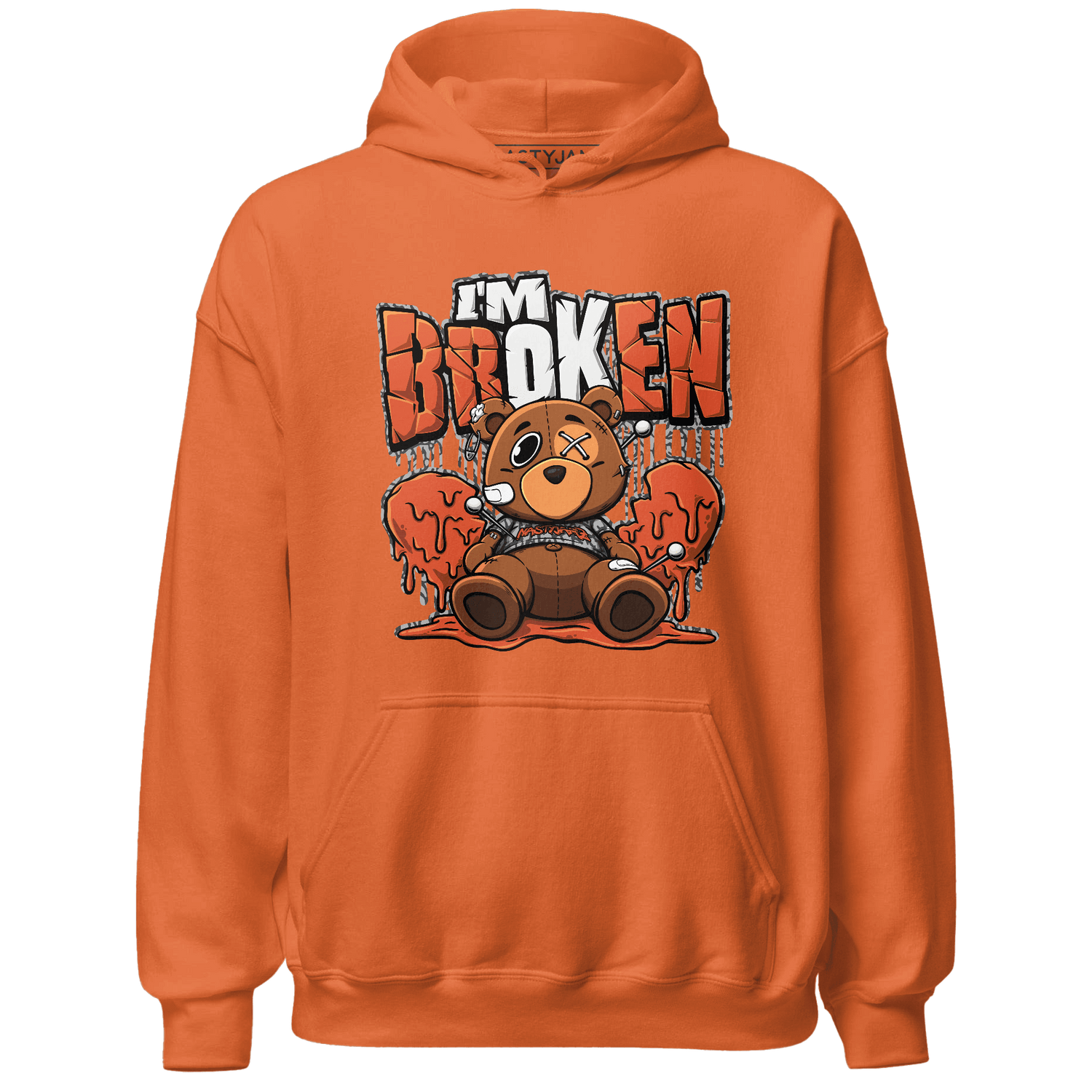 Georgia Peach 3s Hoodie Match Im Broken BER - NastyJamz