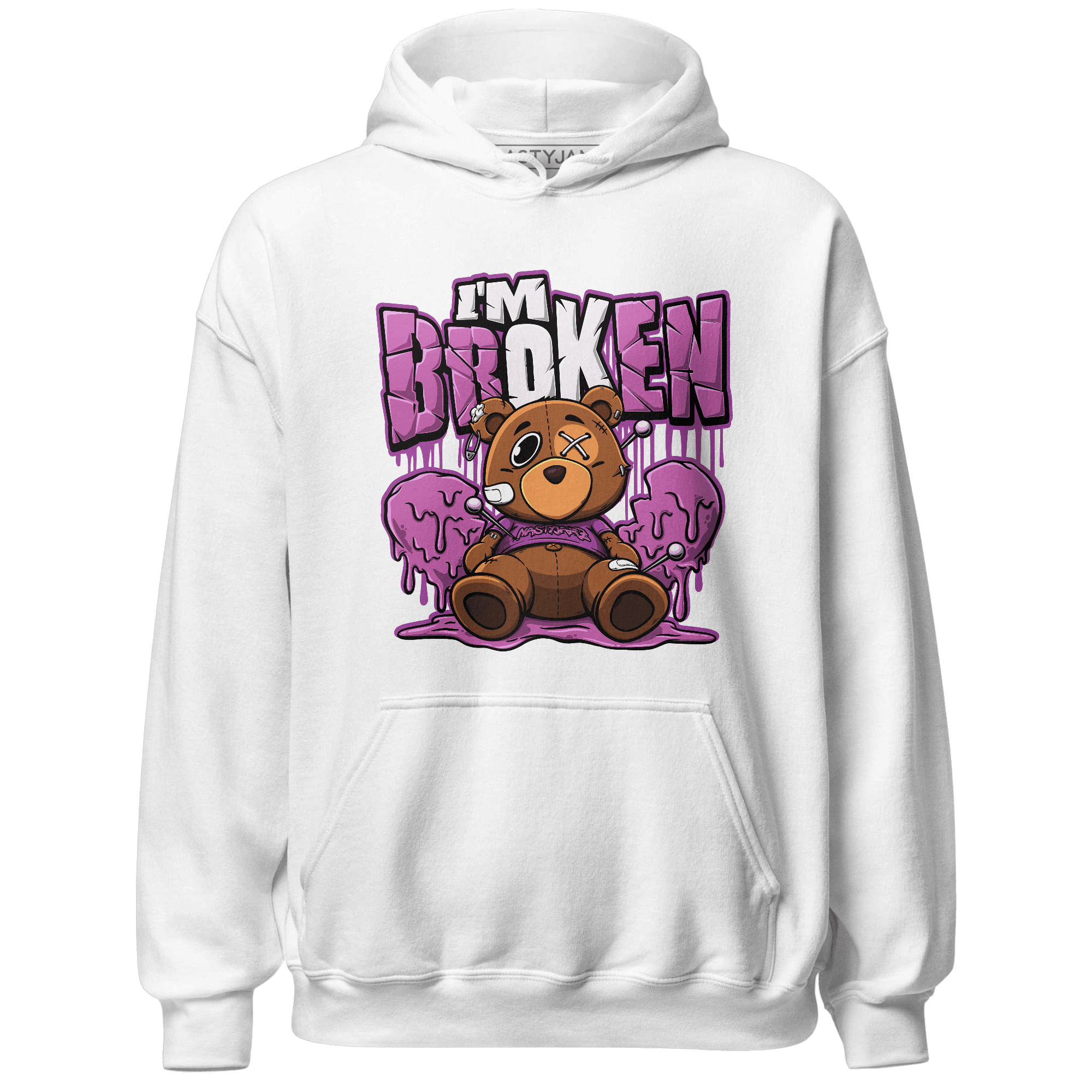 GS Hyper Violet 4s Hoodie Match Im Broken BER - NastyJamz