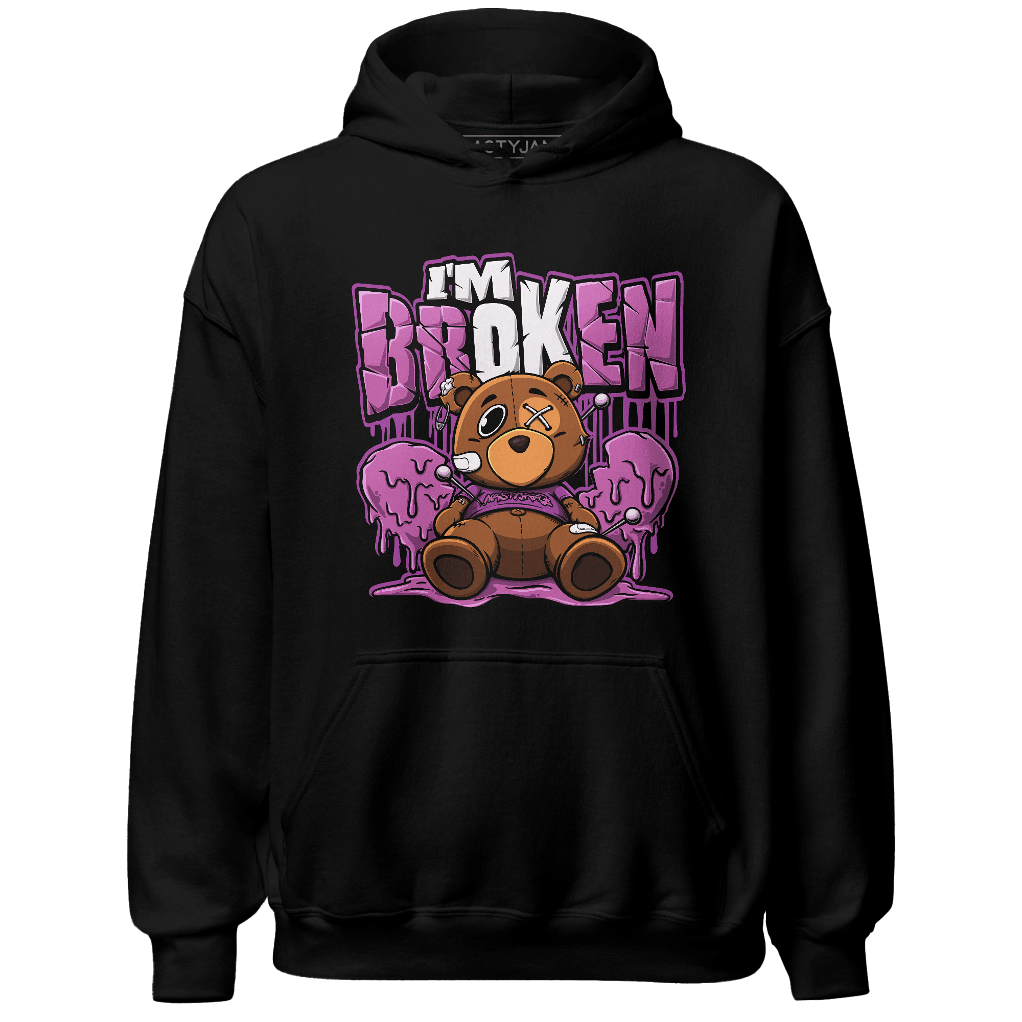 GS Hyper Violet 4s Hoodie Match Im Broken BER - NastyJamz