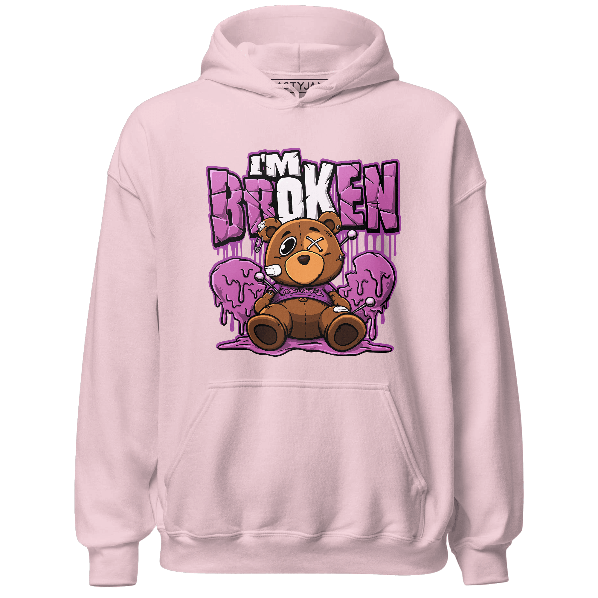 GS Hyper Violet 4s Hoodie Match Im Broken BER - NastyJamz