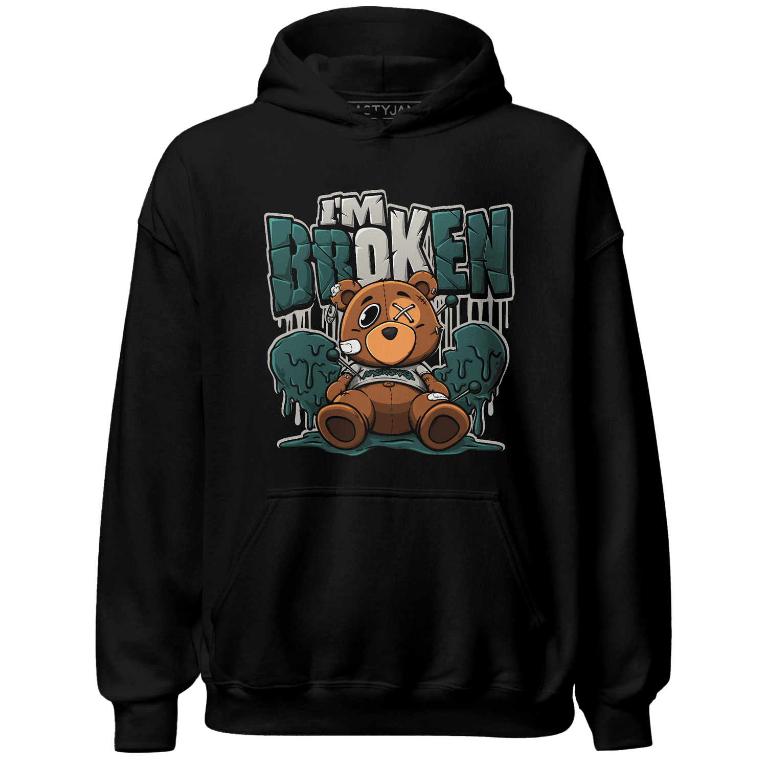 Oxidized Green 4s Hoodie Match Im Broken BER - NastyJamz