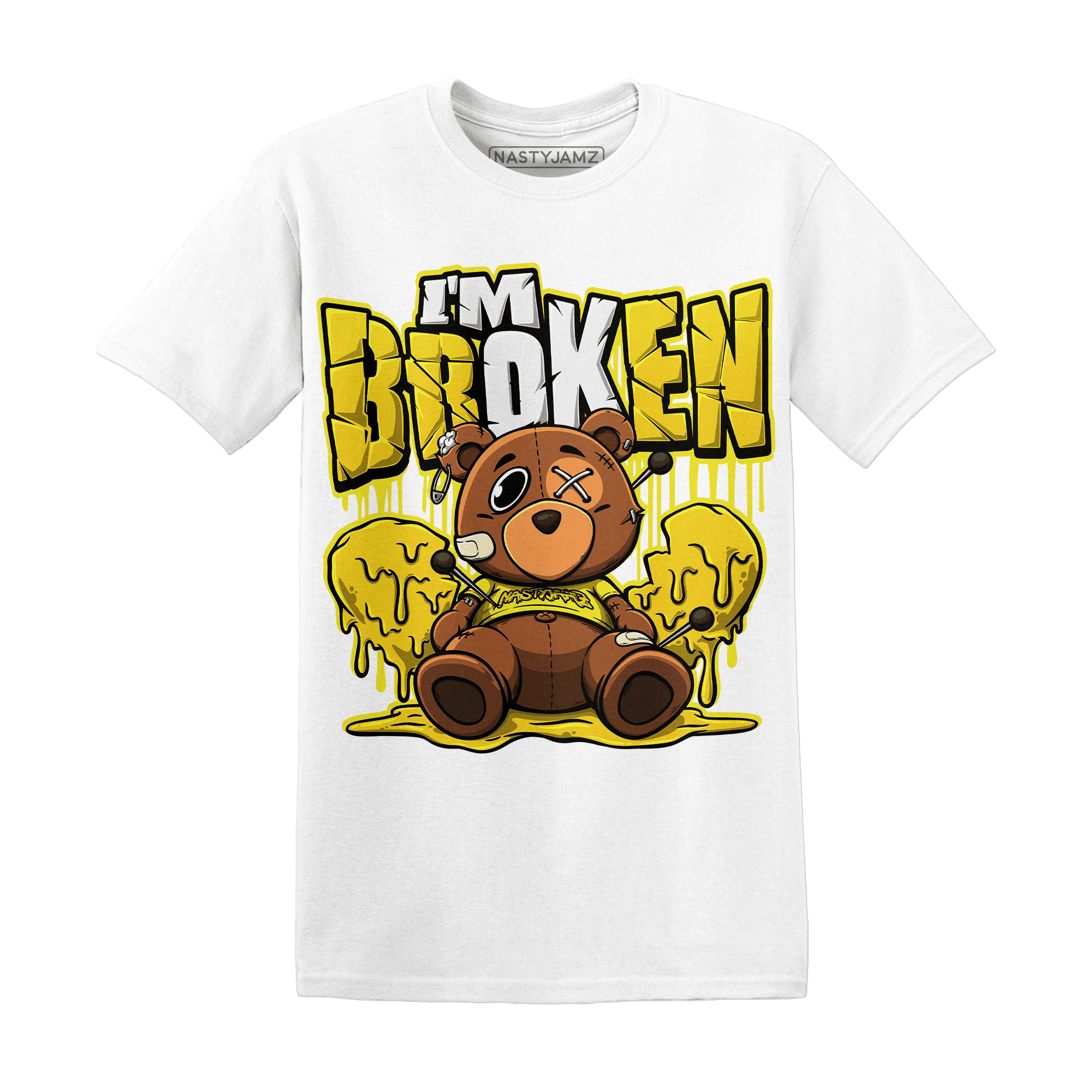 Vivid Sulfur 4s T Shirt Im Broken BER - NastyJamz