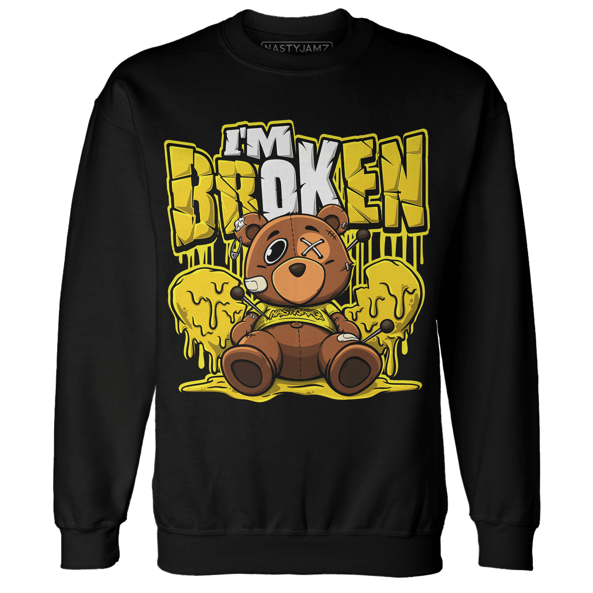 Vivid Sulfur 4s Sweatshirt Match Im Broken BER - NastyJamz
