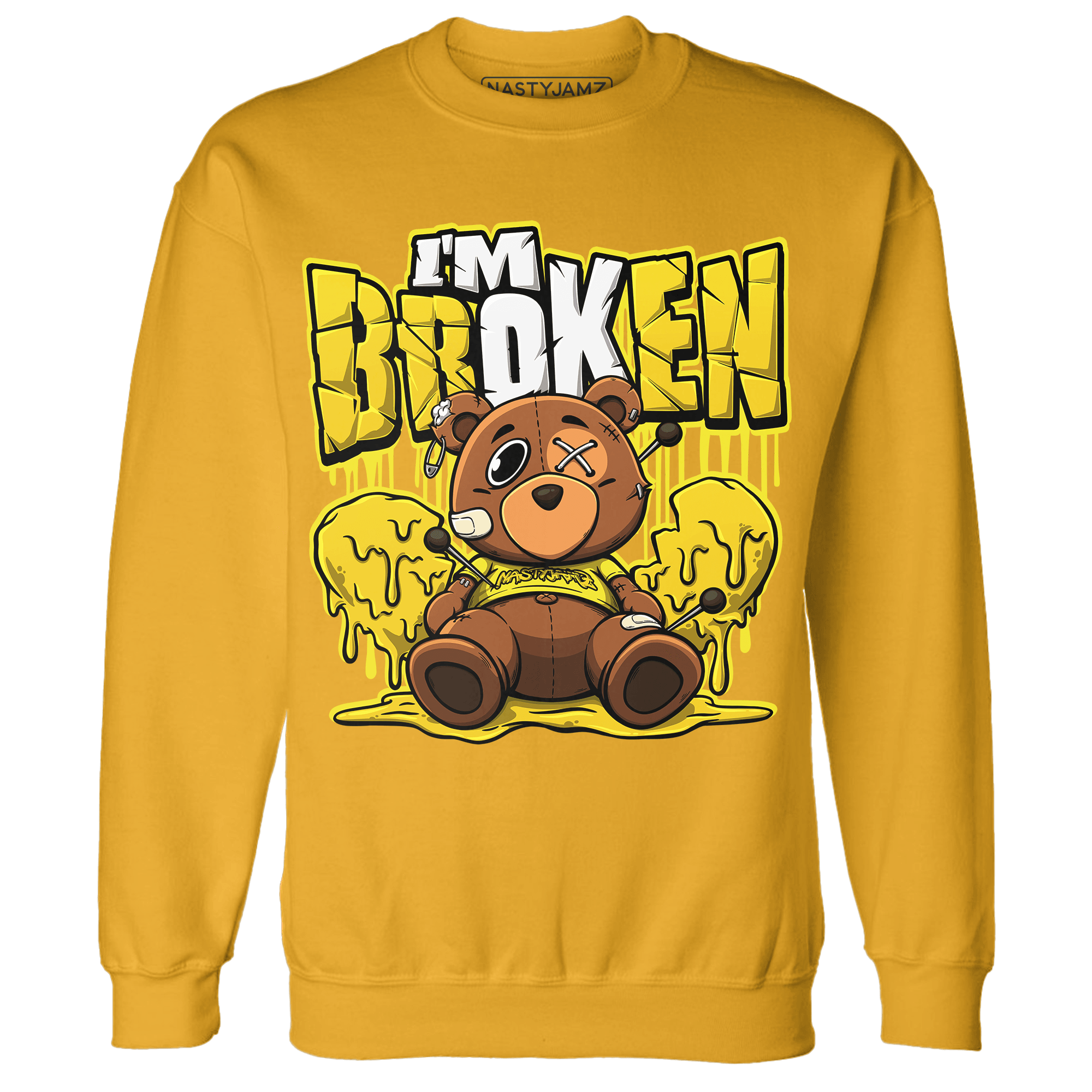 Vivid Sulfur 4s Sweatshirt Match Im Broken BER - NastyJamz