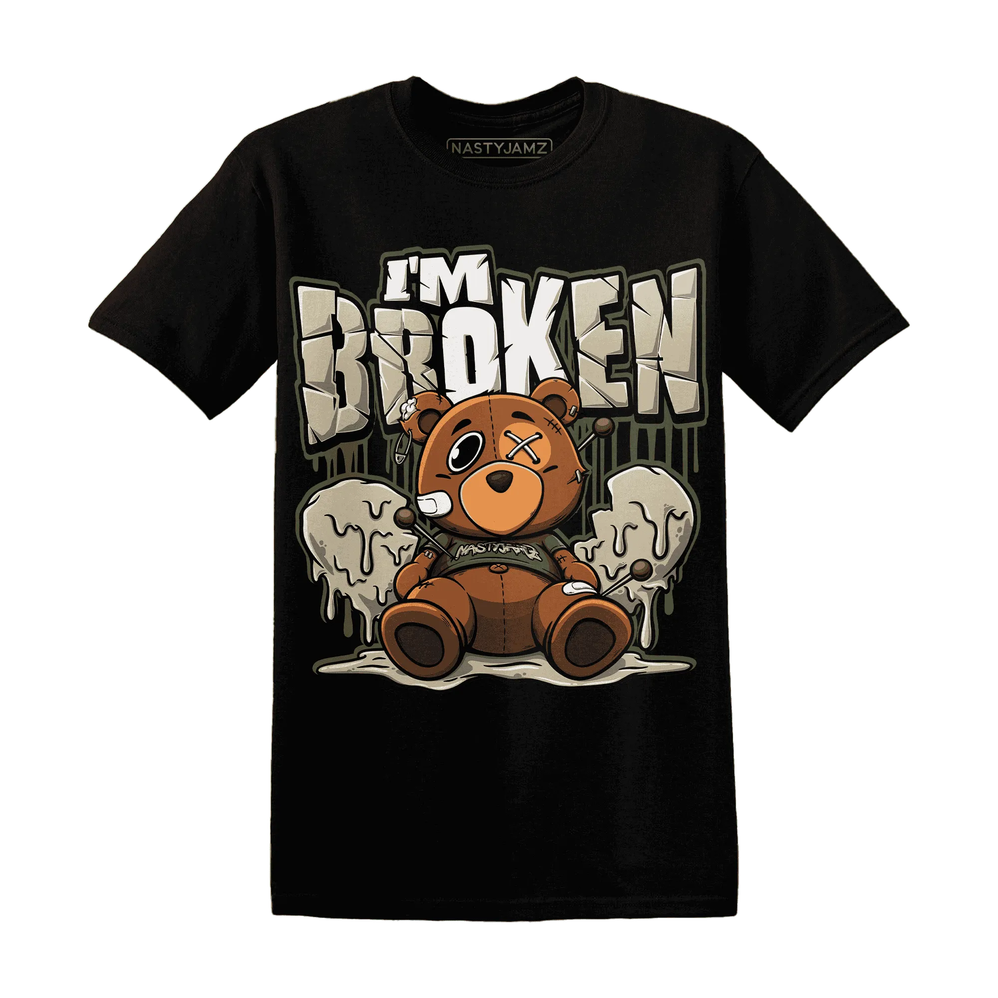 AM-1-Essential-Premium-NastyJamz-T-Shirt-Match-Im-Broken-BER
