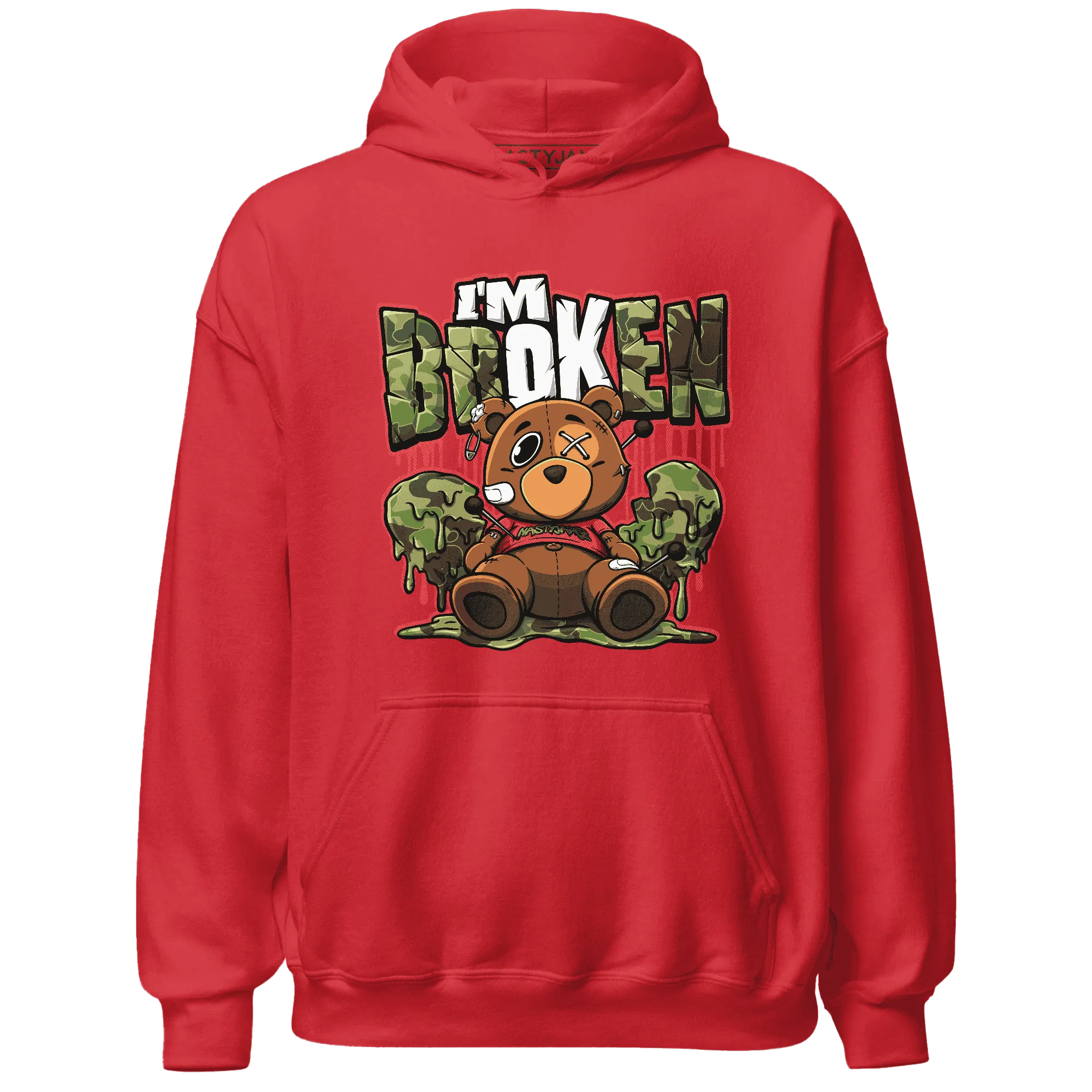 AM-90-Dark-Sage-Solar-Red-NastyJamz-Hoodie-Match-Im-Broken-BER