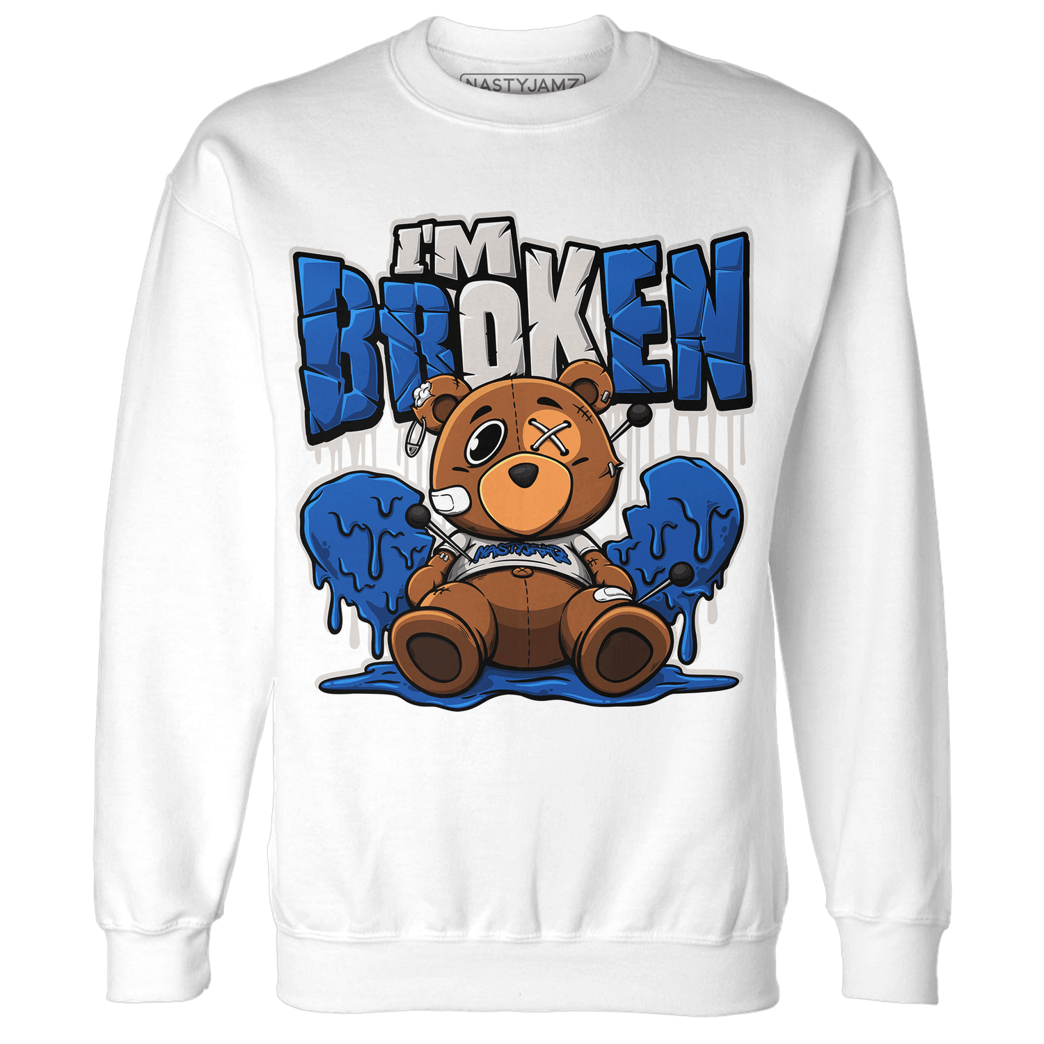 Air Max 1 86 Royal Sweatshirt Match Im Broken BER - NastyJamz